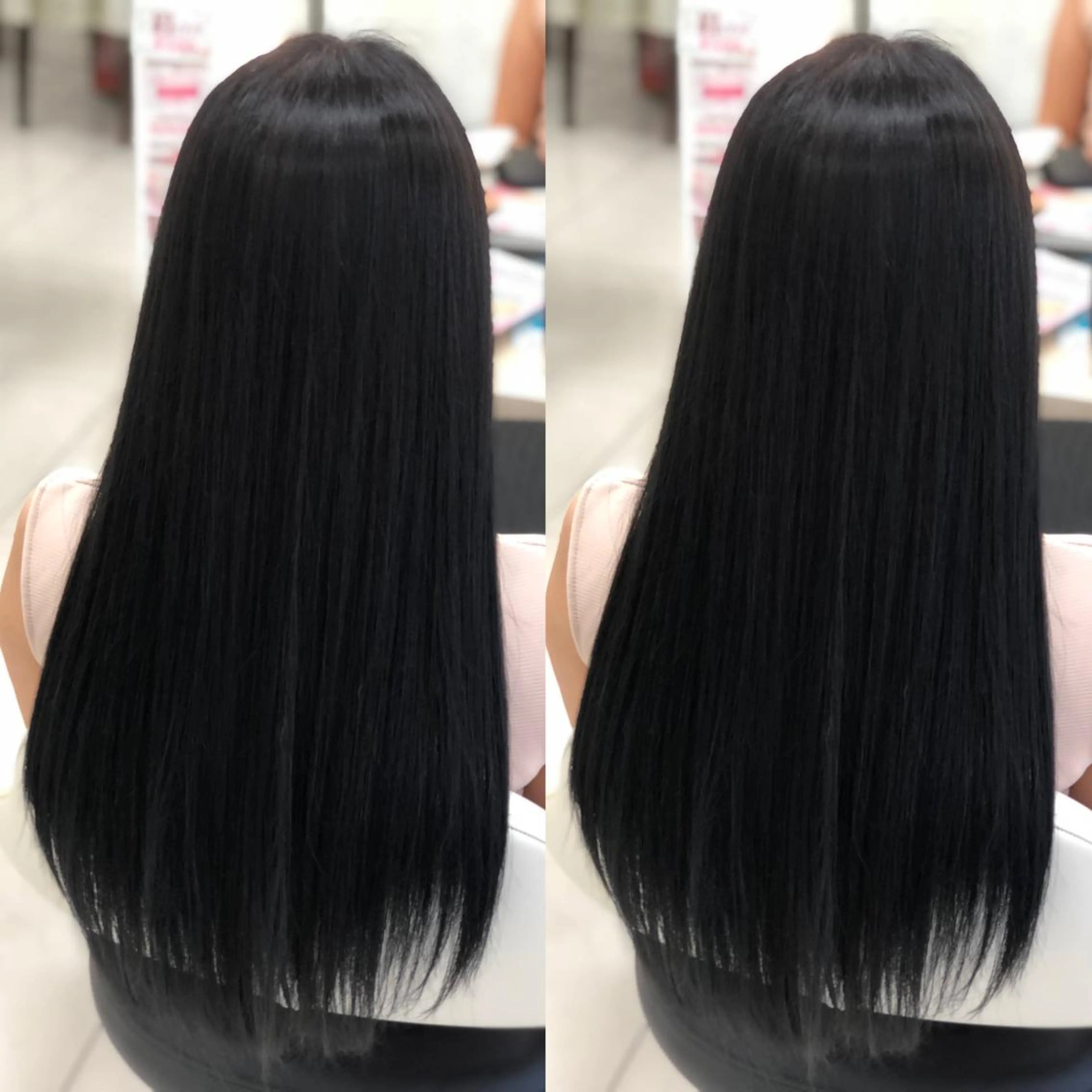 ロング パーマ ヘアアレンジ 縮毛矯正 盛れる韓国ヘア♡ 🌻鈴木花🌈のヘアスタイル