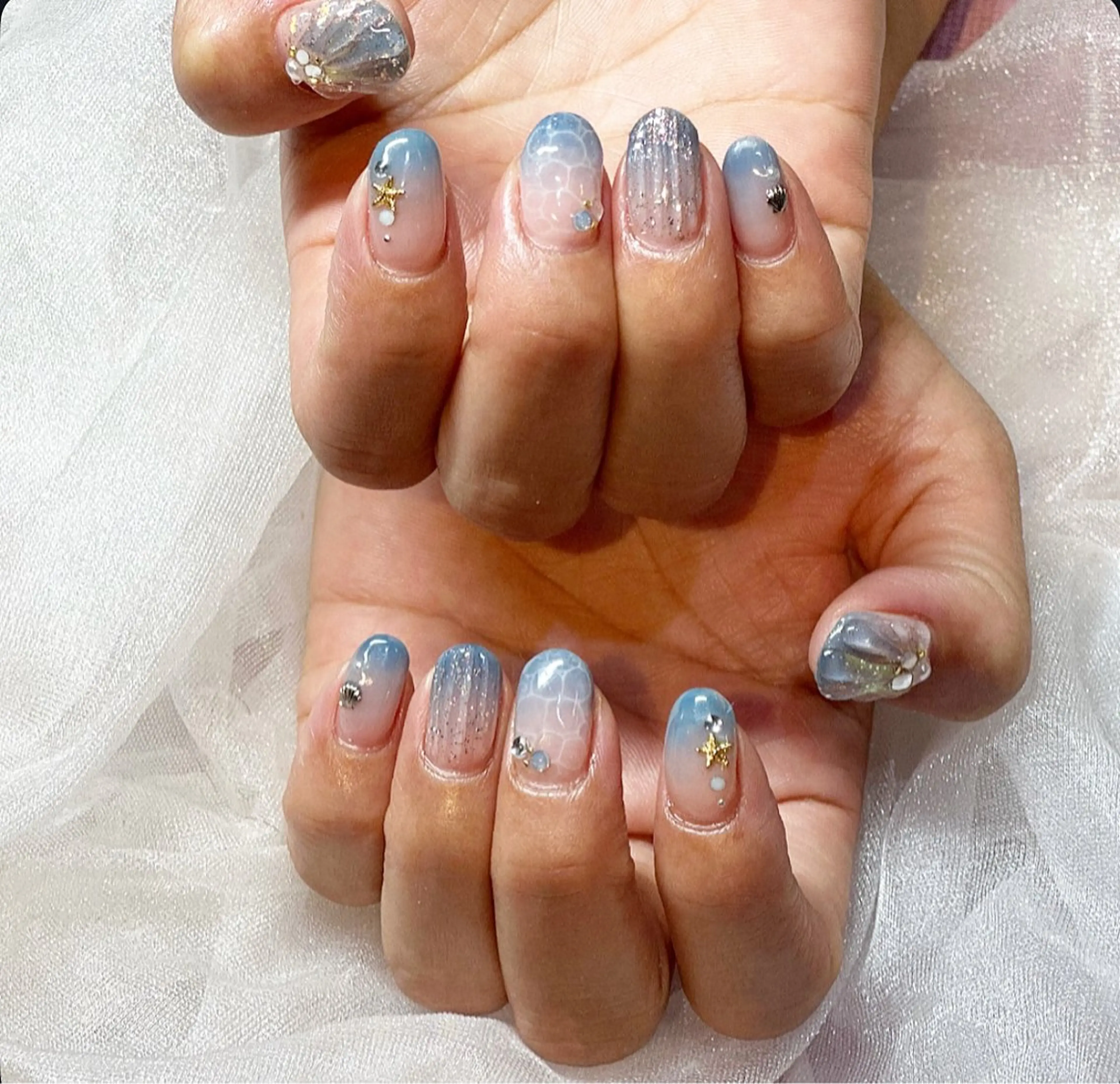 ネイル ハンドネイル Hair＆Esthe＆Nail　Garden所属・Garden Takeuchiのネイルデザイン