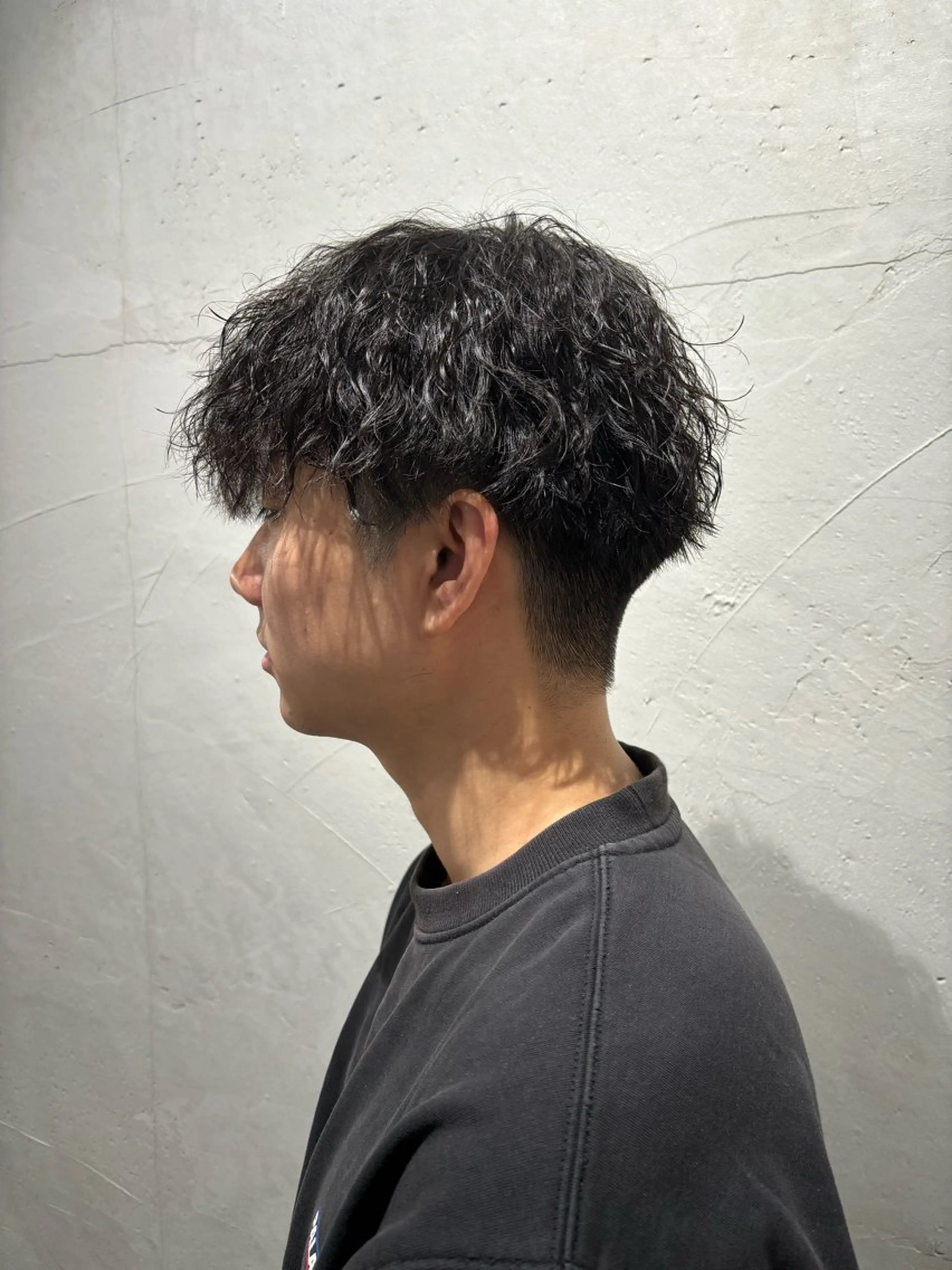 ショート メンズ/柏/パーマ/ チハヤのヘアスタイル