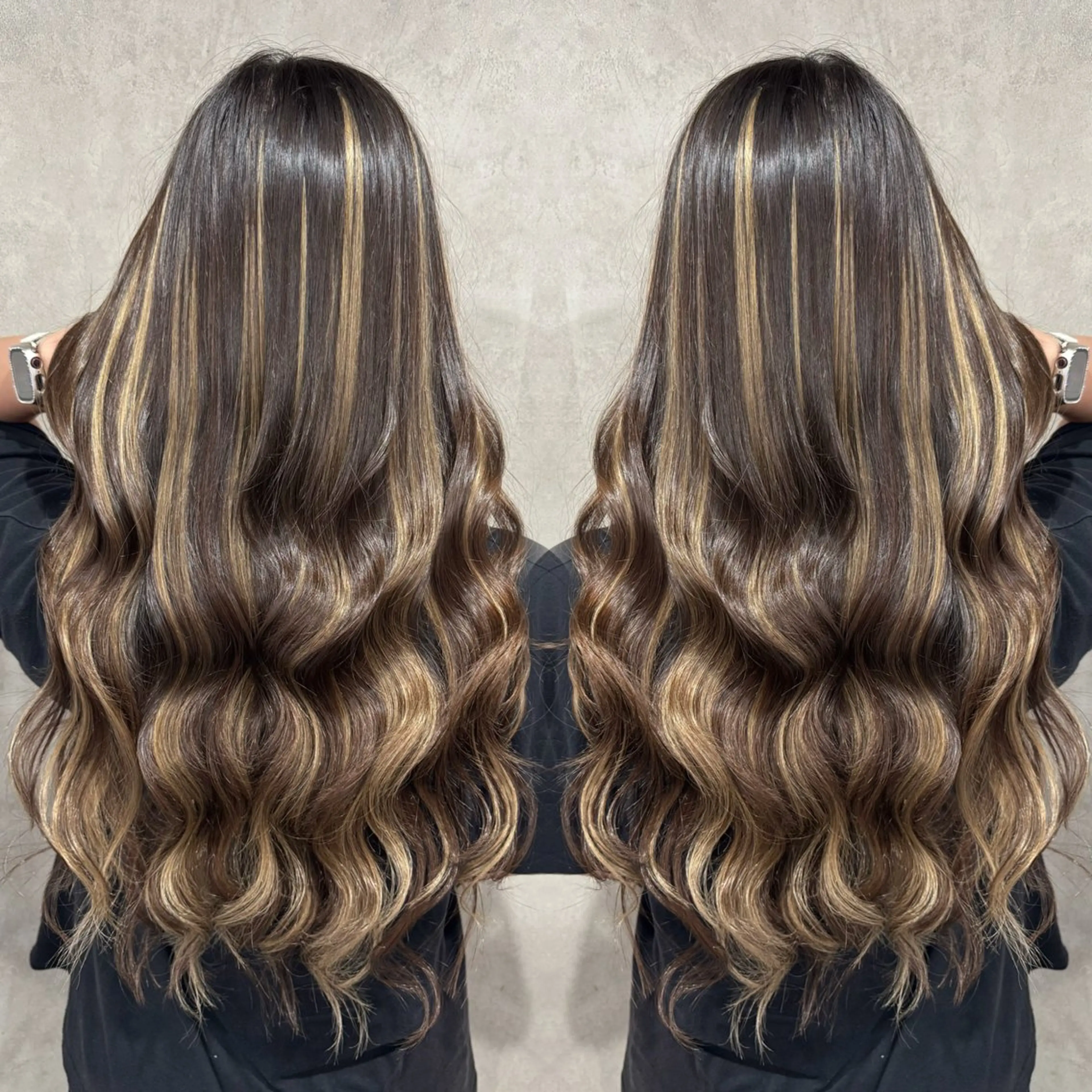 セミロング lisa  ︎︎のヘアスタイル