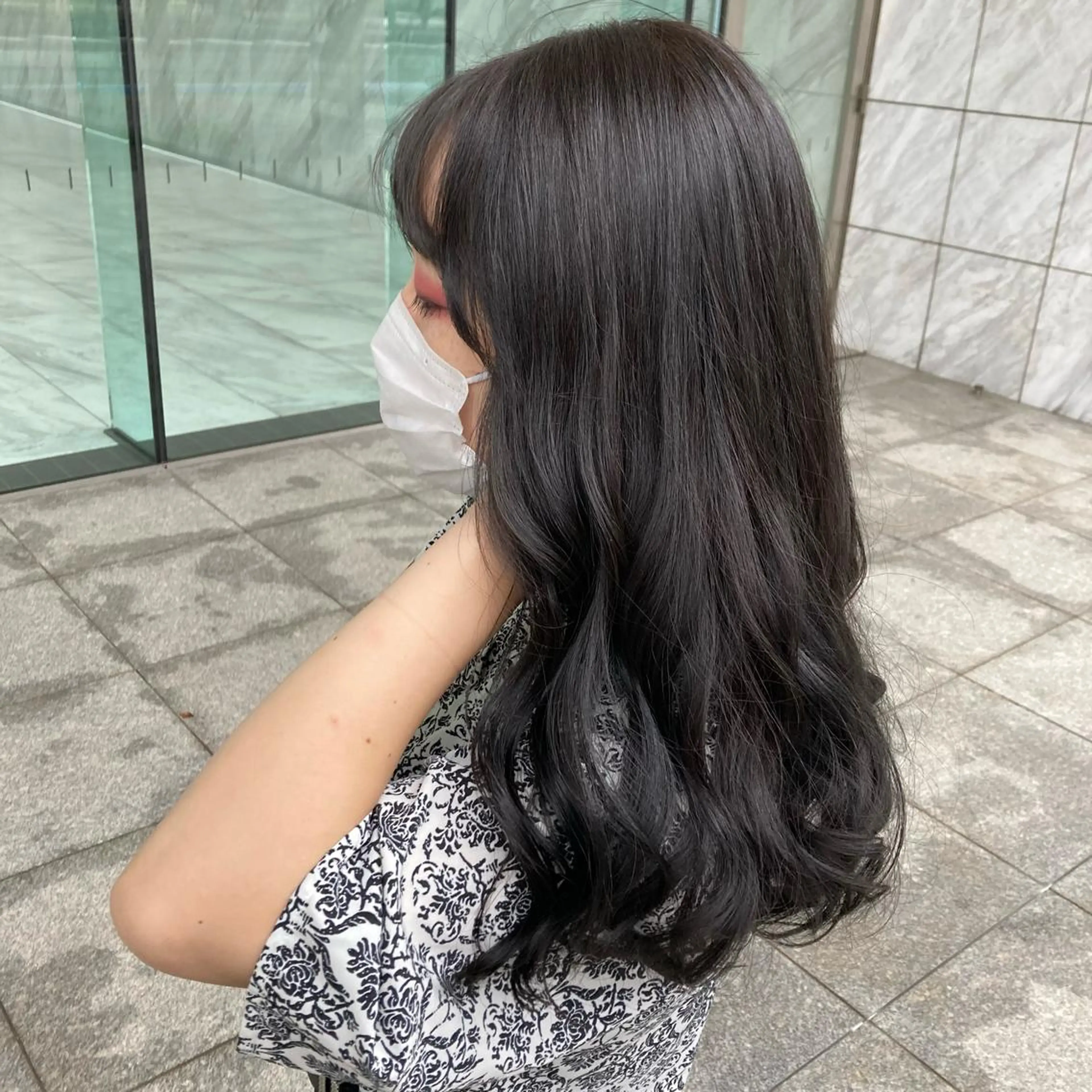 ロング カラー カット ヘアカラー トリートメント GO TODAY SHAIRE SALON原宿vita店舗所属・🩷完全マンツーマン 💖ASAHIのヘアスタイル