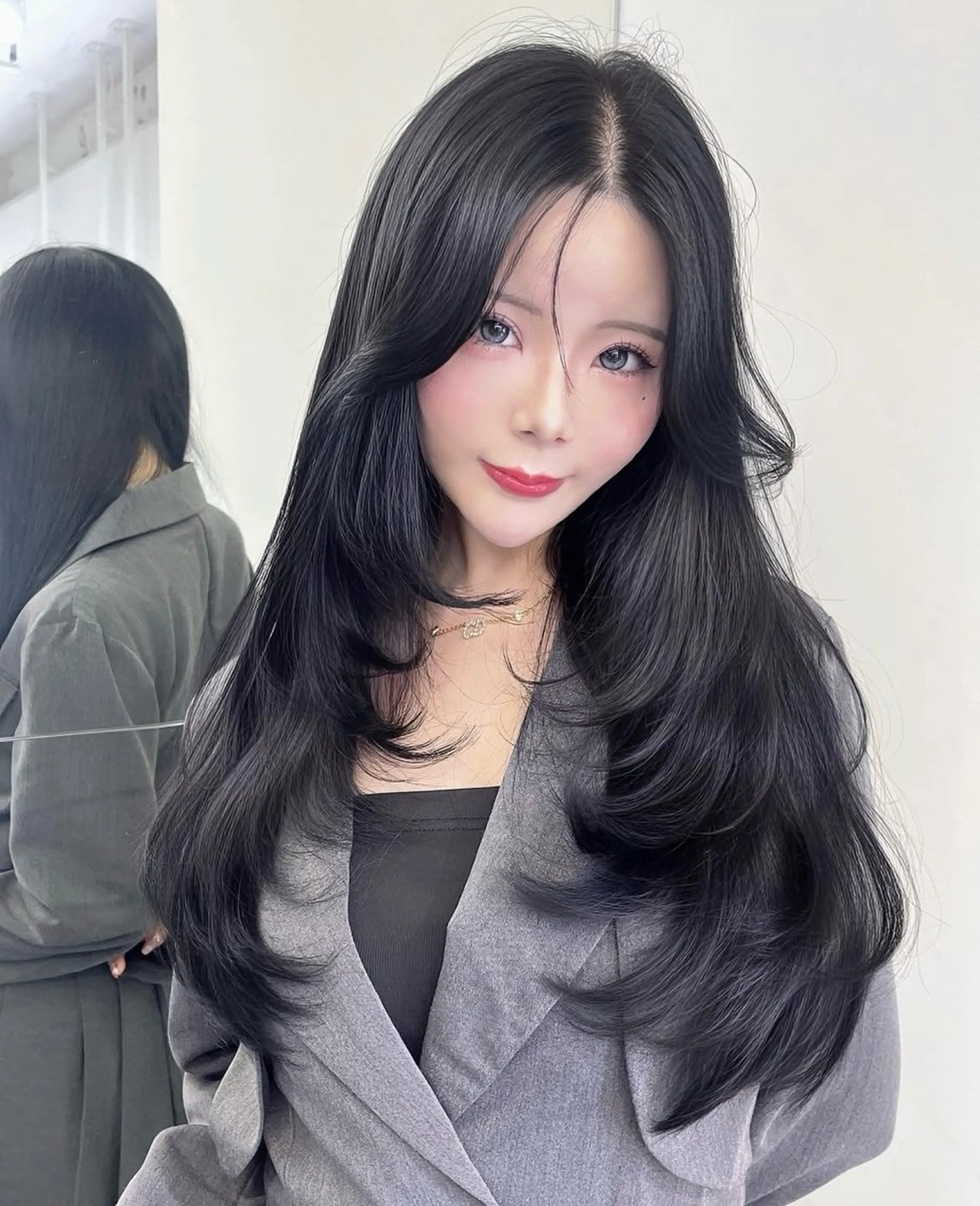 ロング カラー カット ヘアカラー トリートメント レイヤー\髪質改善\ ボブ特化\たかひろのヘアスタイル