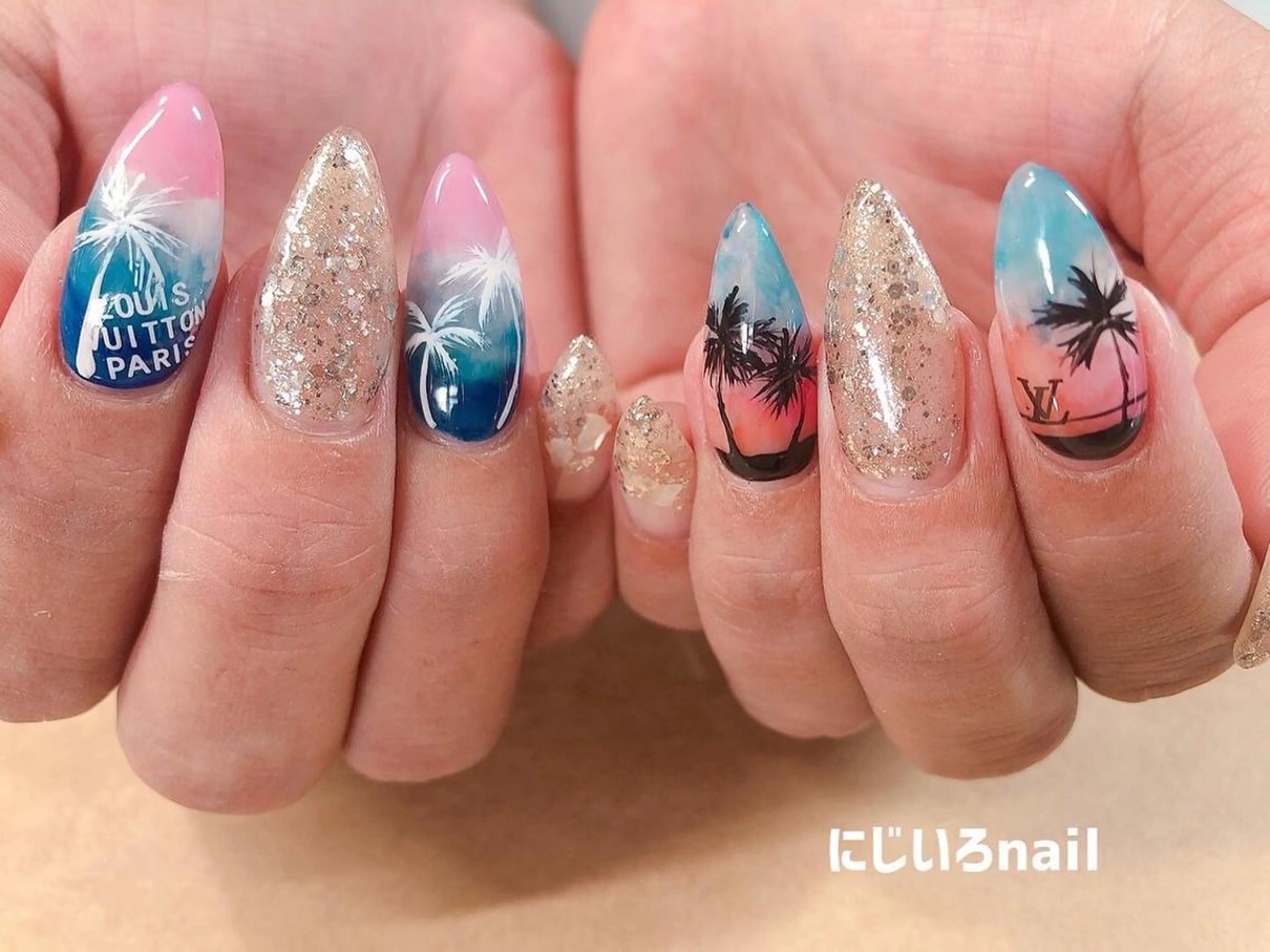 ネイル にじいろ nailのネイルデザイン