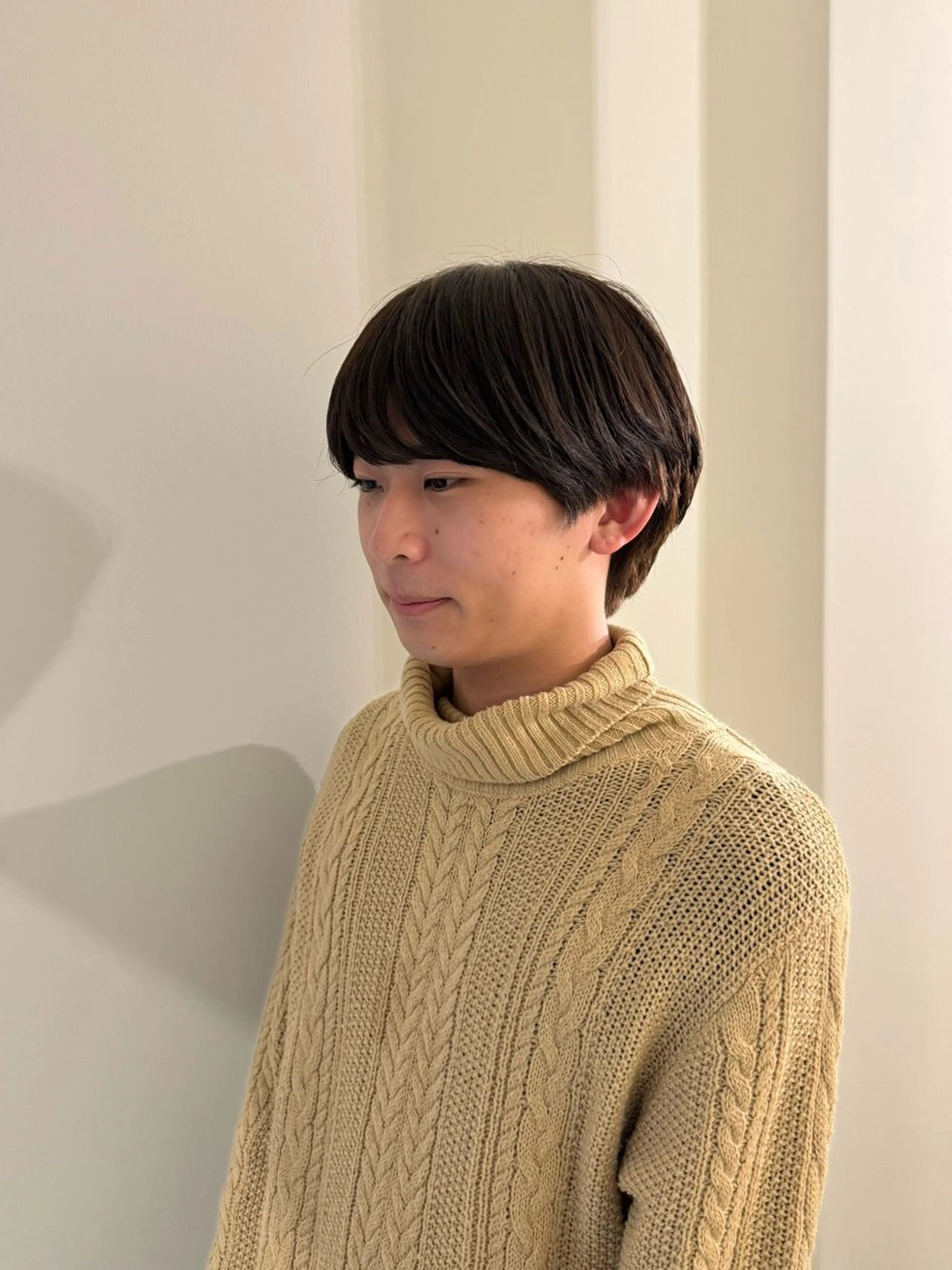 カラー メンズ 内沼 恵留菜のヘアスタイル