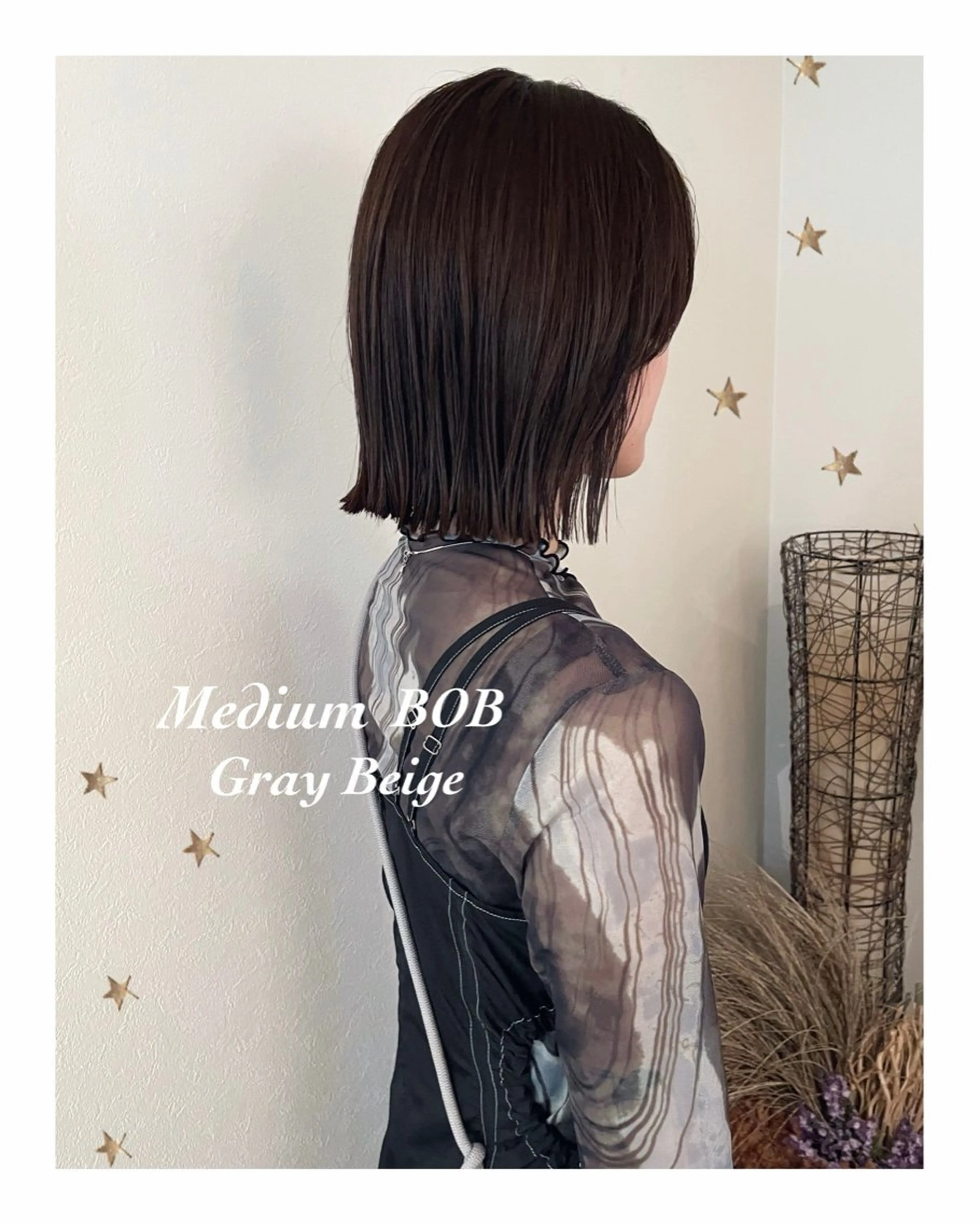 ミディアム カラー カット ヘアカラー salon AKIRA所属・市川 千夏のヘアスタイル