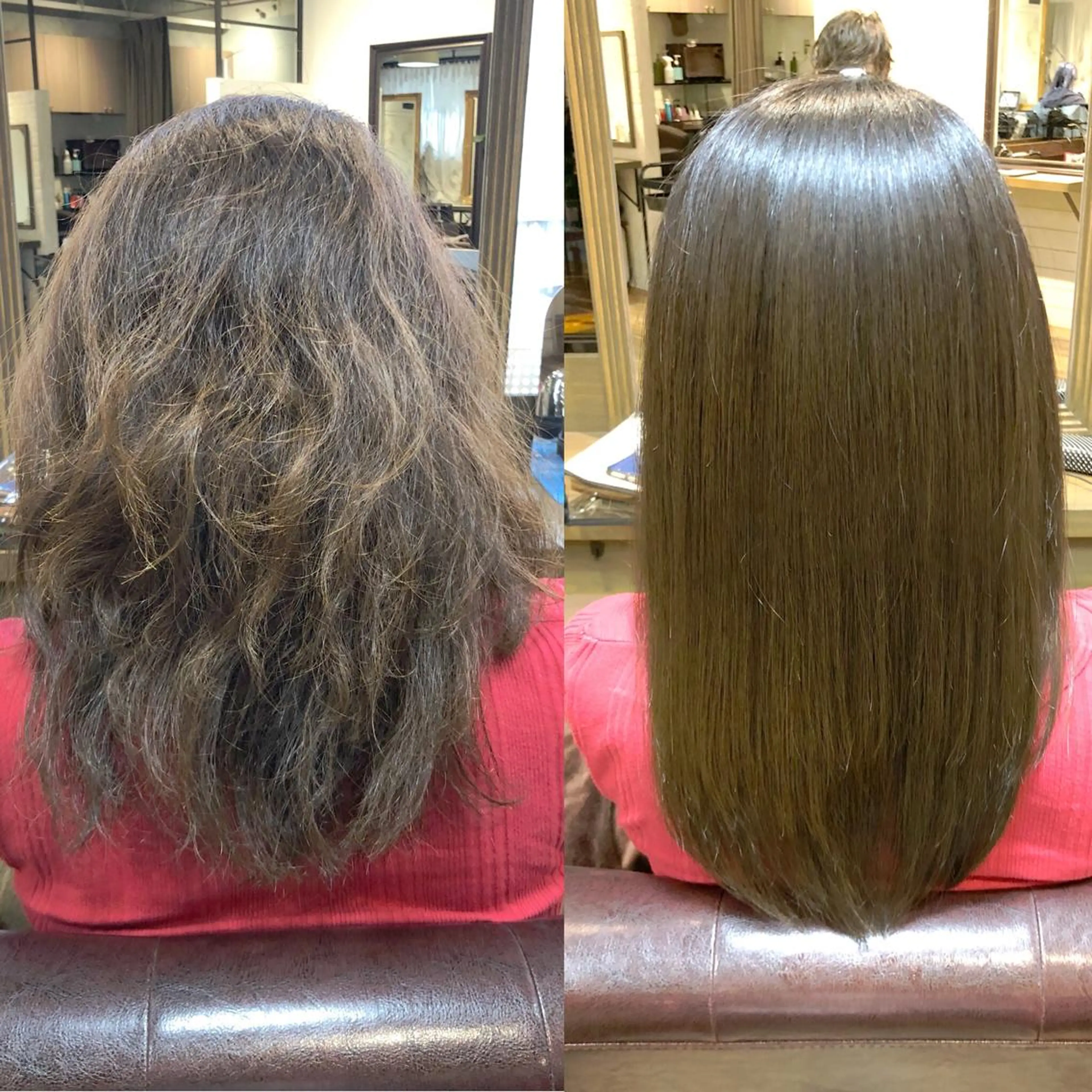 🌟SNSやTVで話題🌟 似合わせカット+癖が伸びる髪質改善酸熱トリートメント(高濃度炭酸ケア+ツヤ髪処理剤付き)の写真