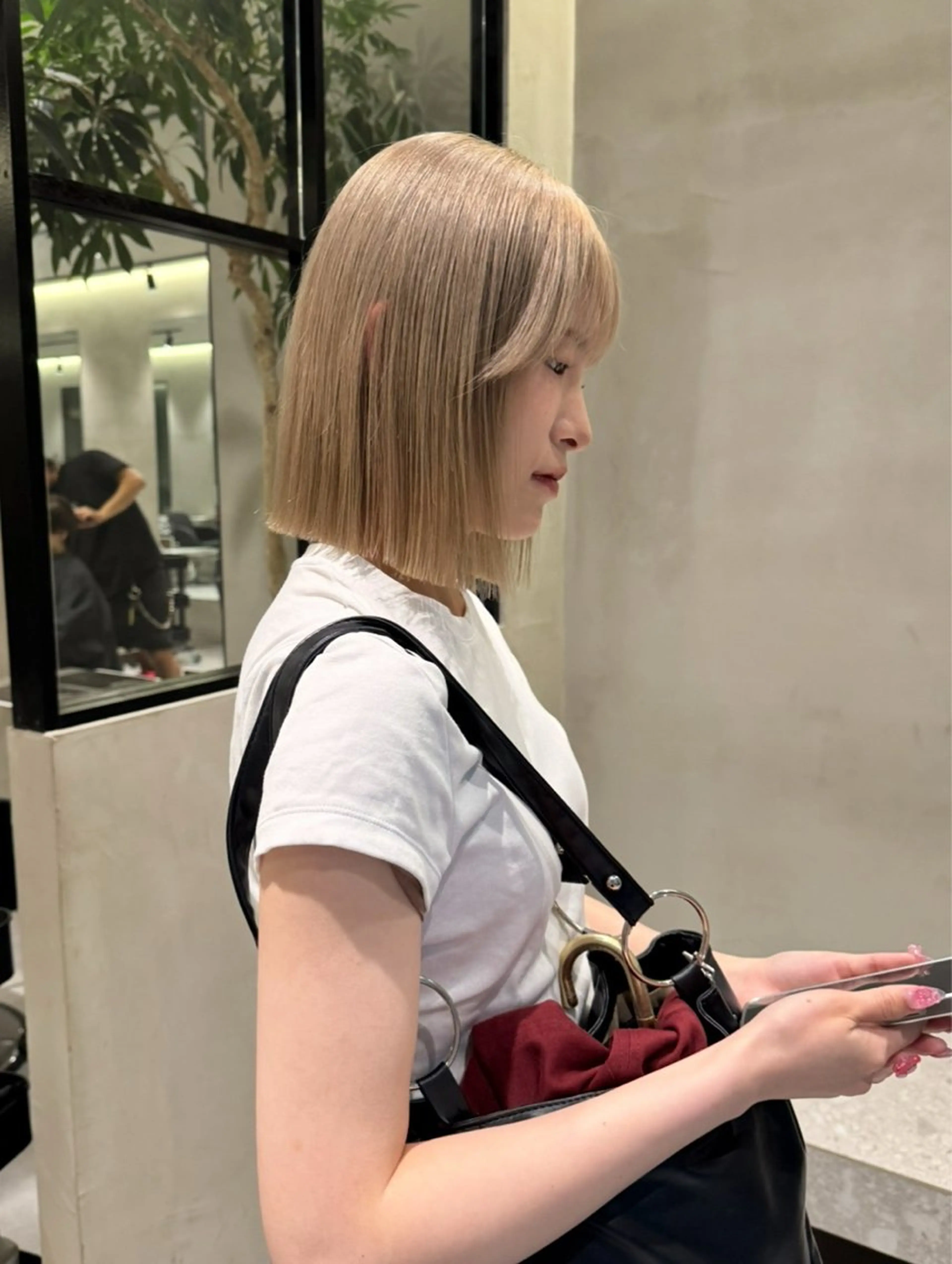 💖✨ケアブリーチ込み✨💖カット+ダブルカラー+トリートメント【¥22,710​〜​/¥24,910​〜​】の写真