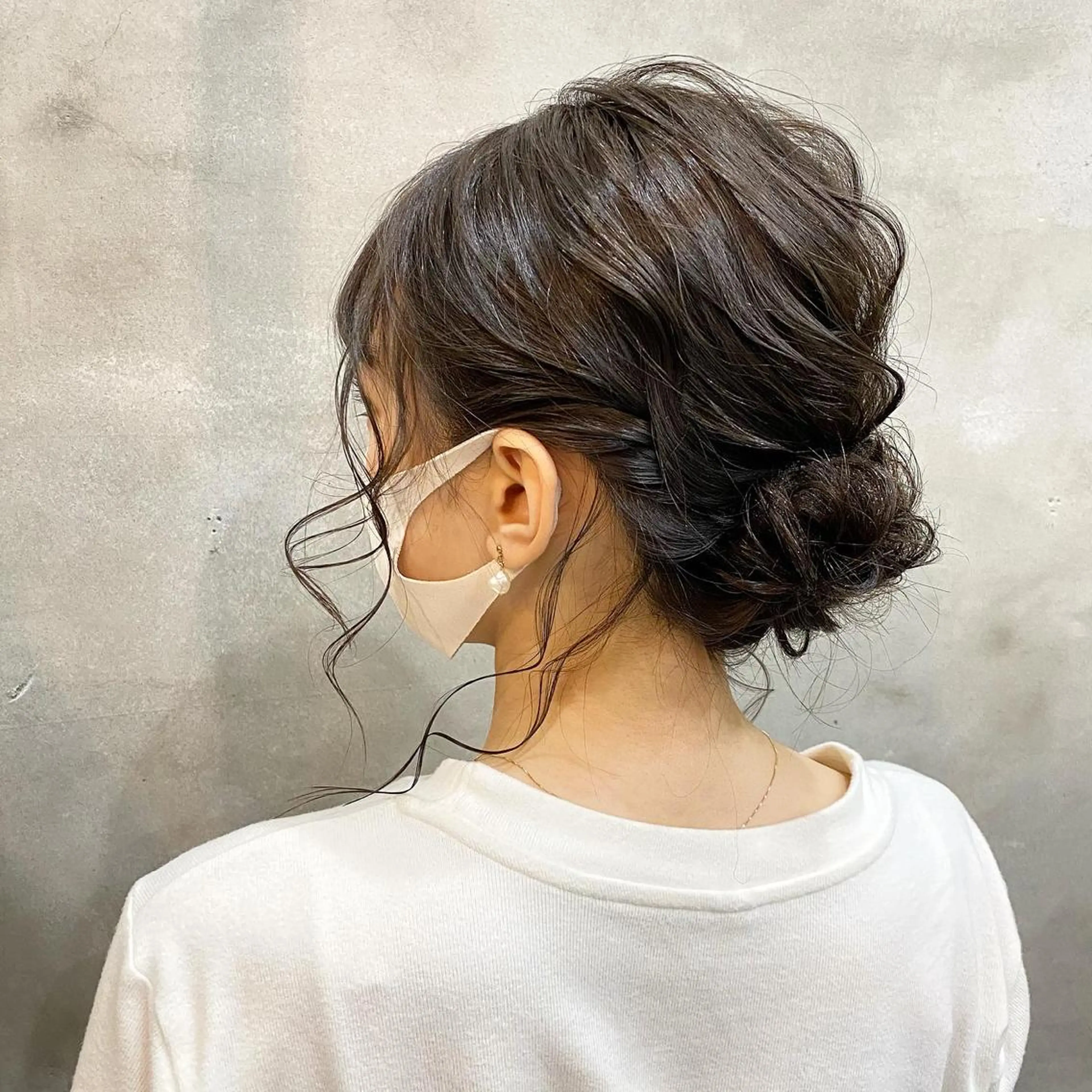 セミロング まつパ・ヘアセット ♡Chinami♡のマツエク・マツパデザイン