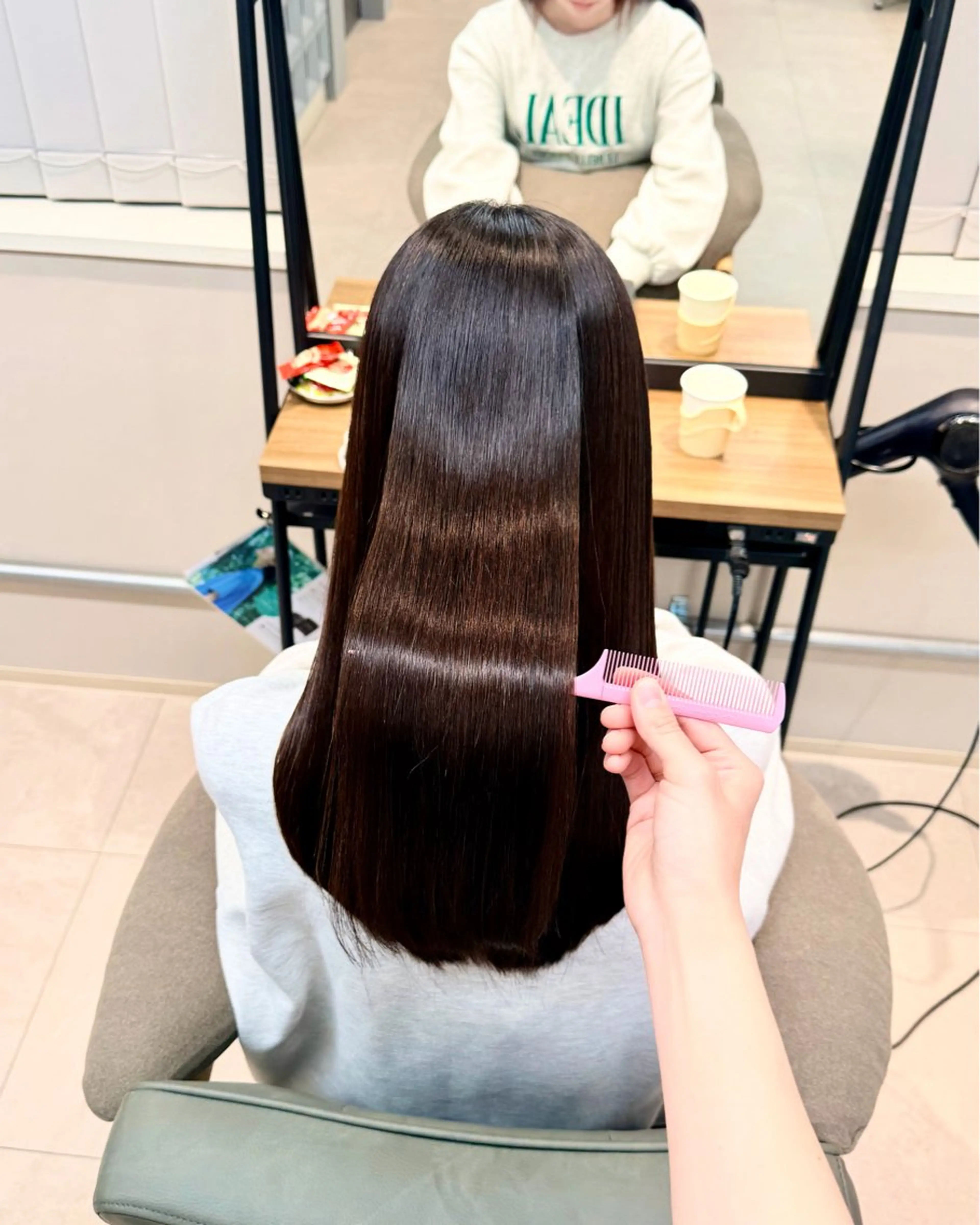 【人気No.1トリートメント】メテオ髪質改善トリートメント｜うる艶チャージの写真