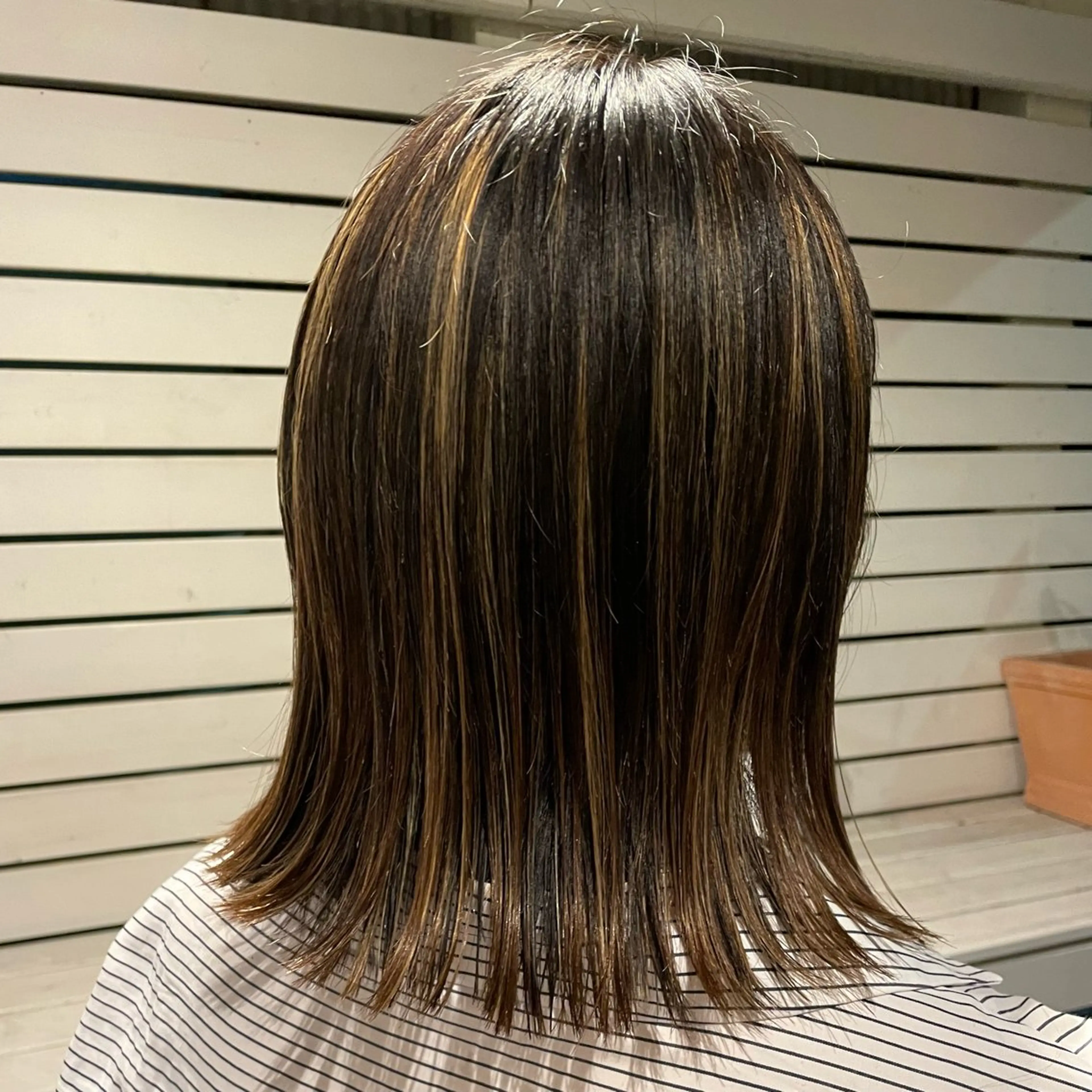 ショート ボブ 外ハネヘア FRANK所属・こいけ みきののヘアスタイル