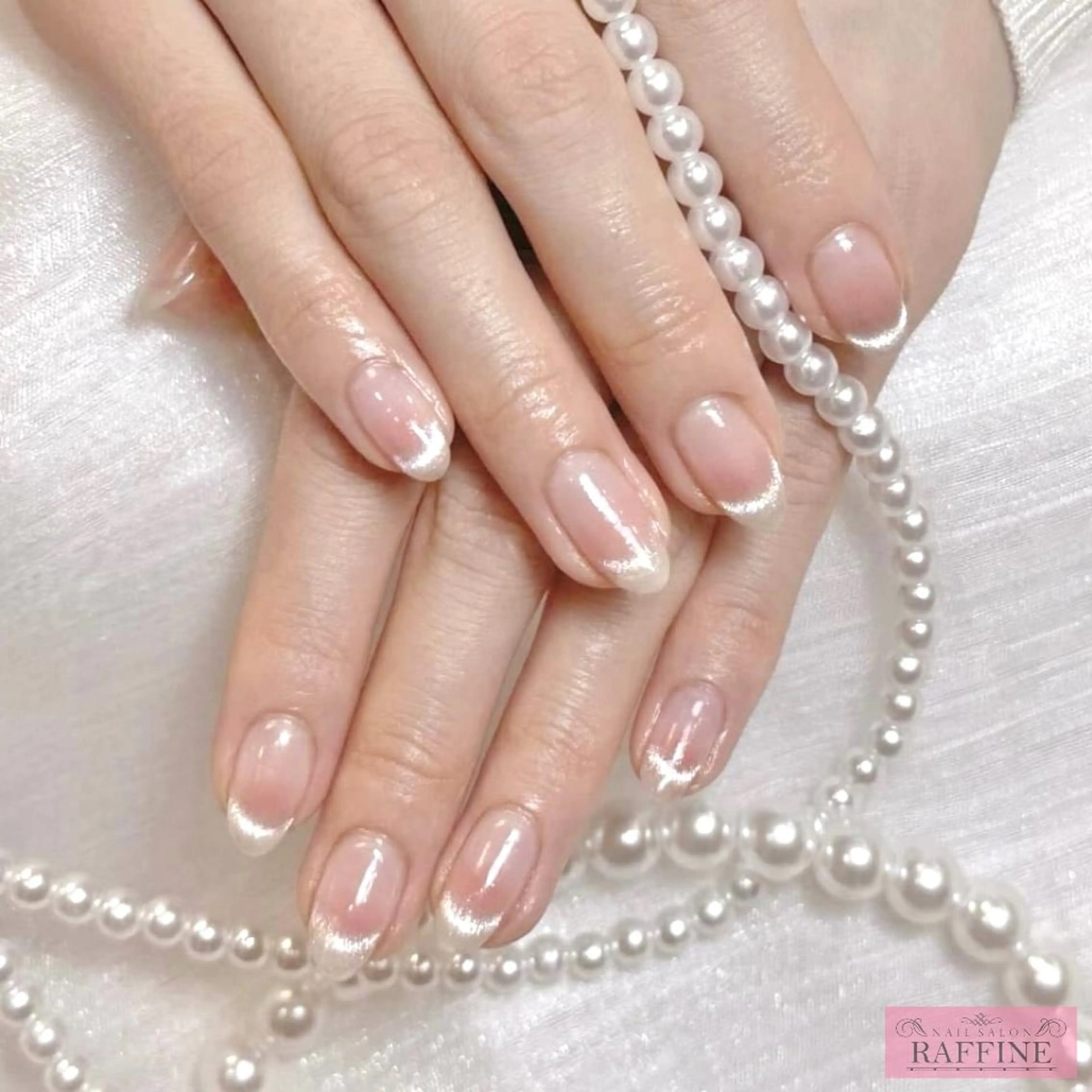 ネイル RAFFINE haru🦋🩵のネイルデザイン