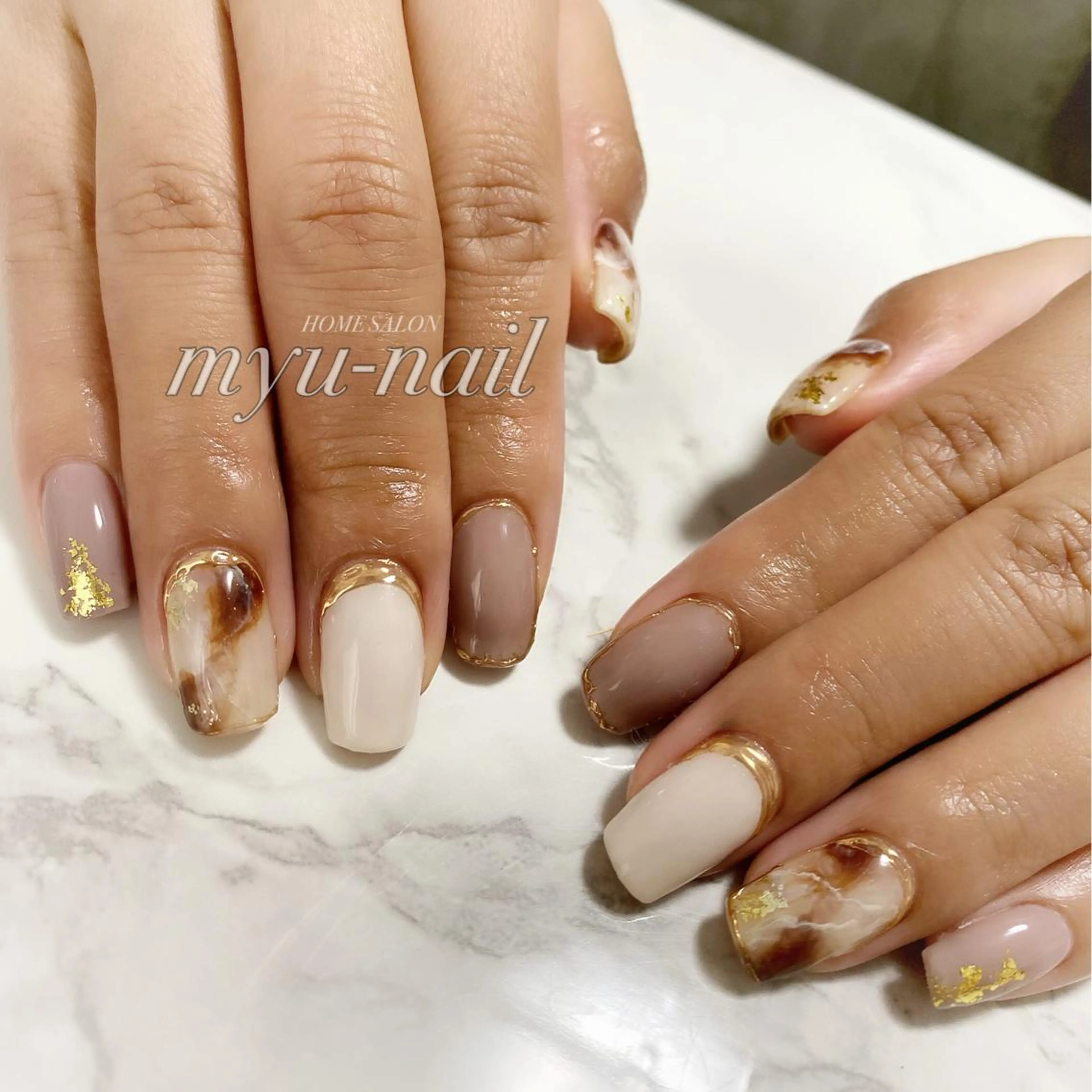 ネイル ホームサロン myu-nailのネイルデザイン