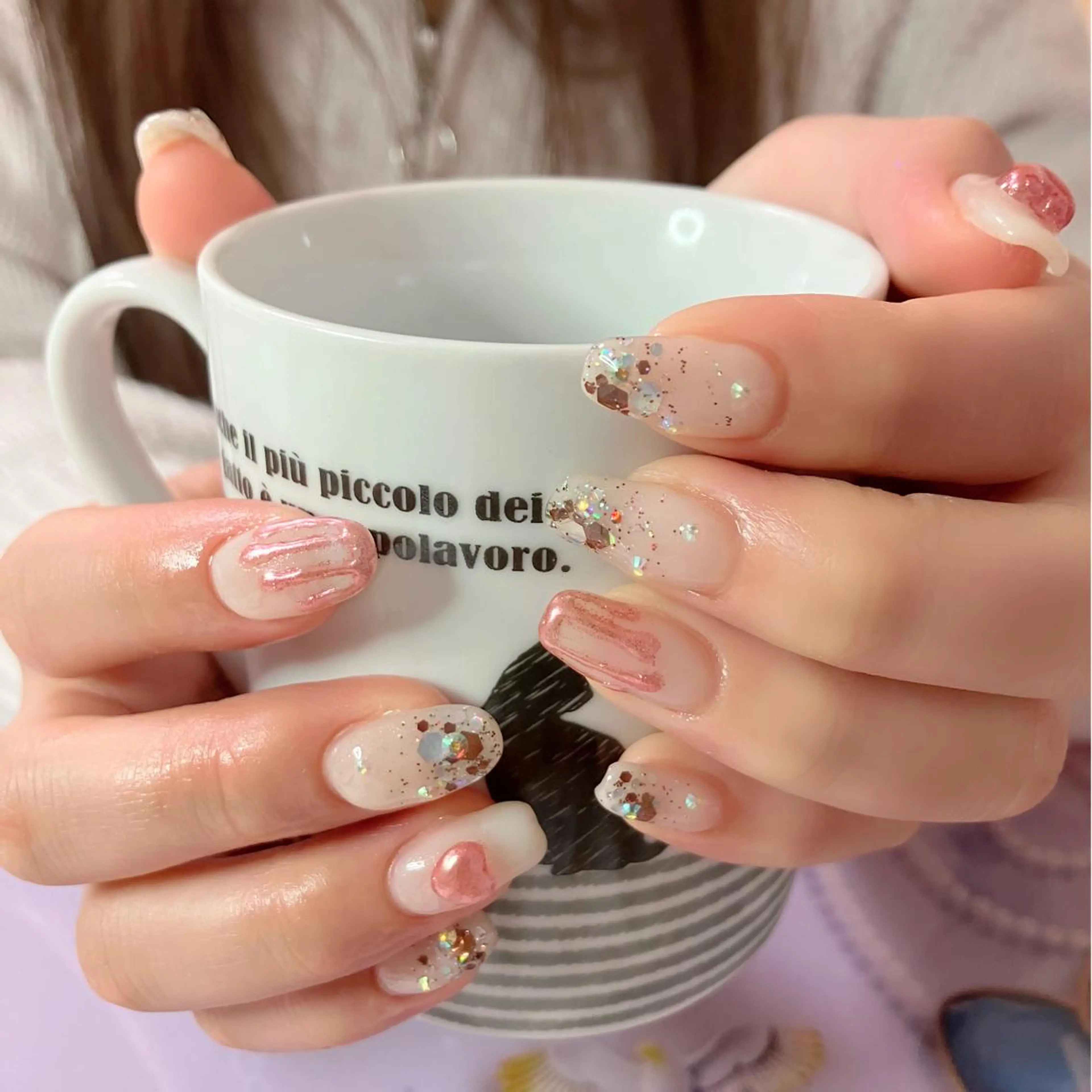 ネイル 持ち込み 畠山 ゆいのネイルデザイン