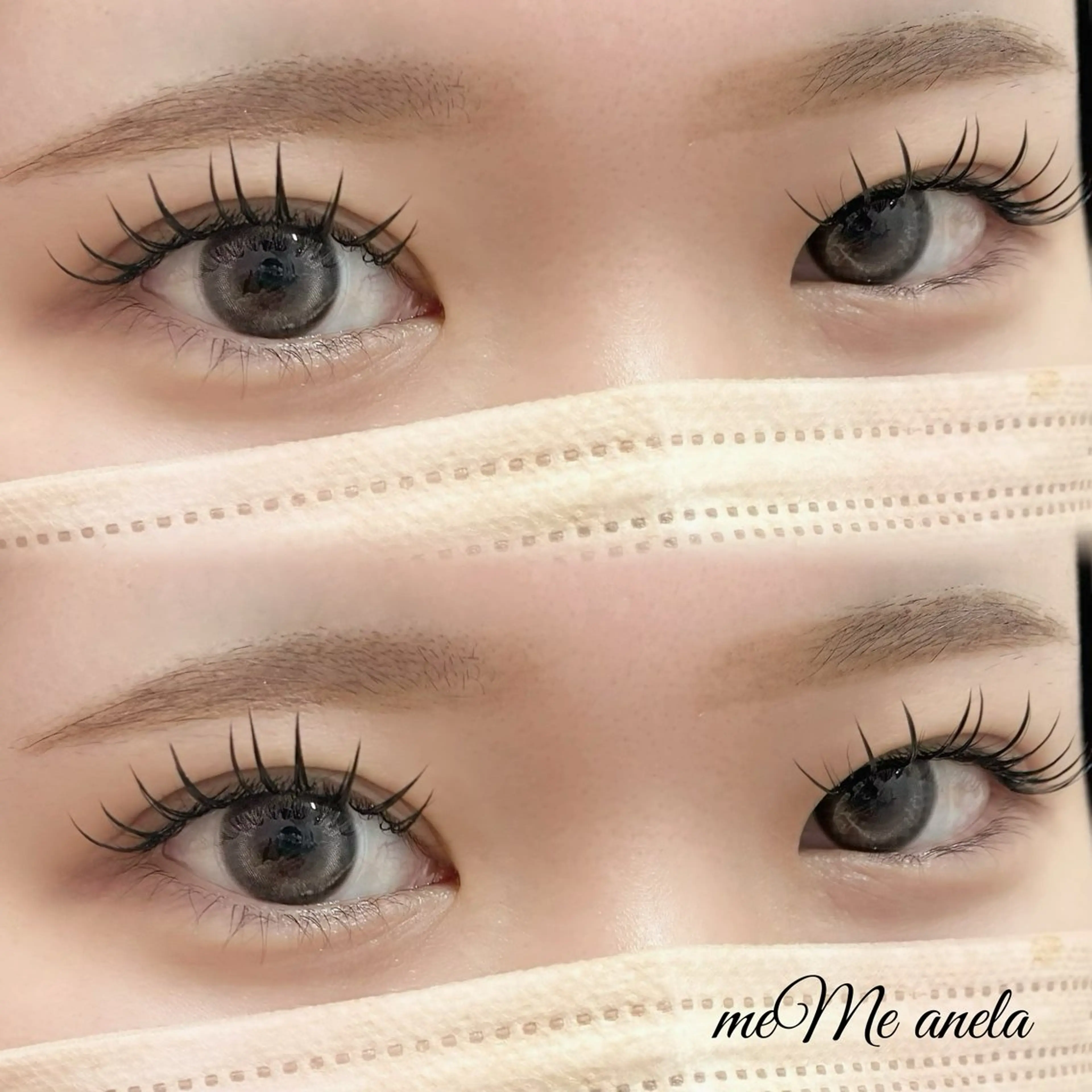 マツエク・マツパ バインドロック マツエク meMe anel Kanaのマツエク・マツパデザイン