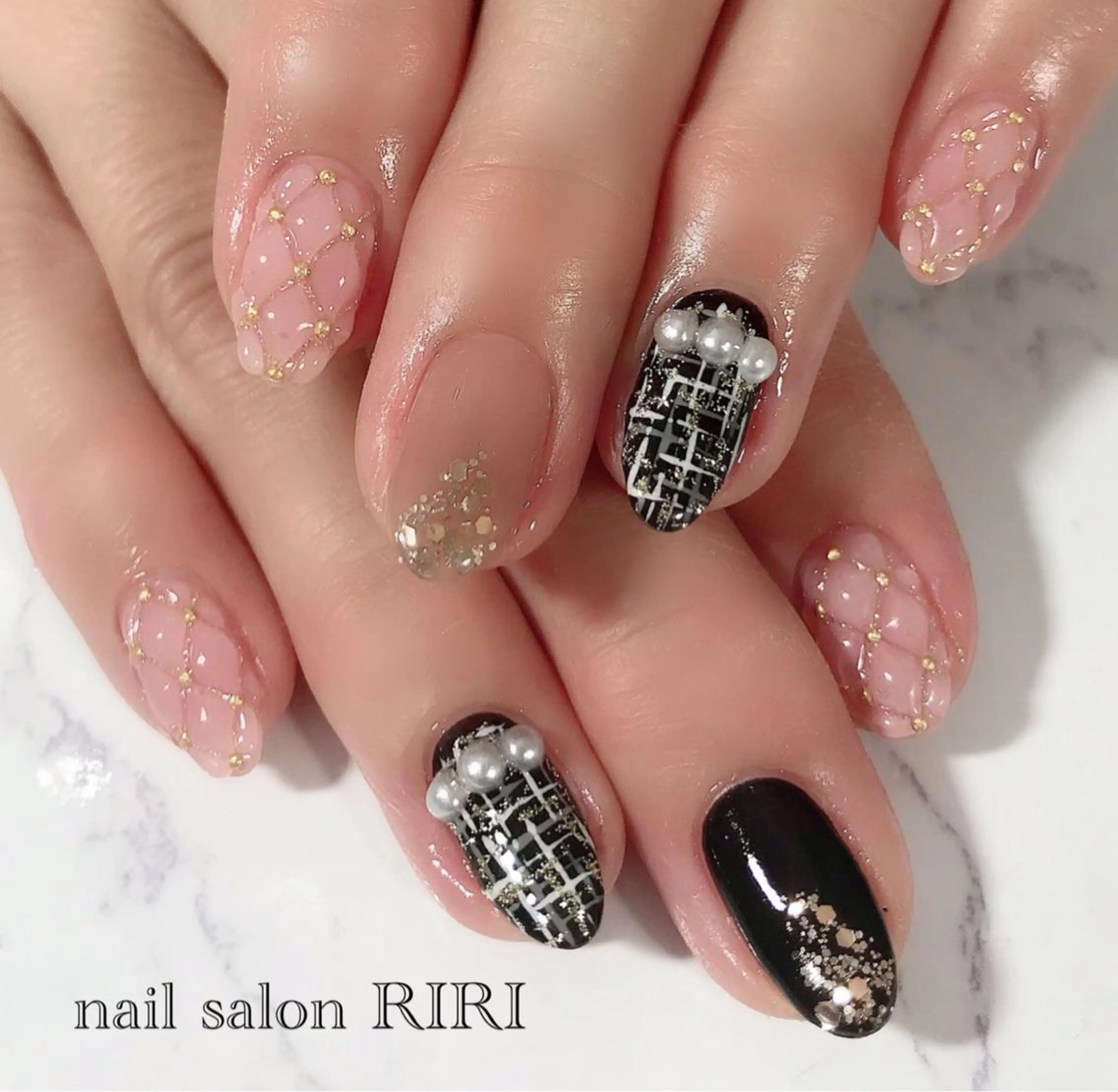 ネイル ツイードネイル private  nail  salon RIRI所属・RIRI リリのネイルデザイン