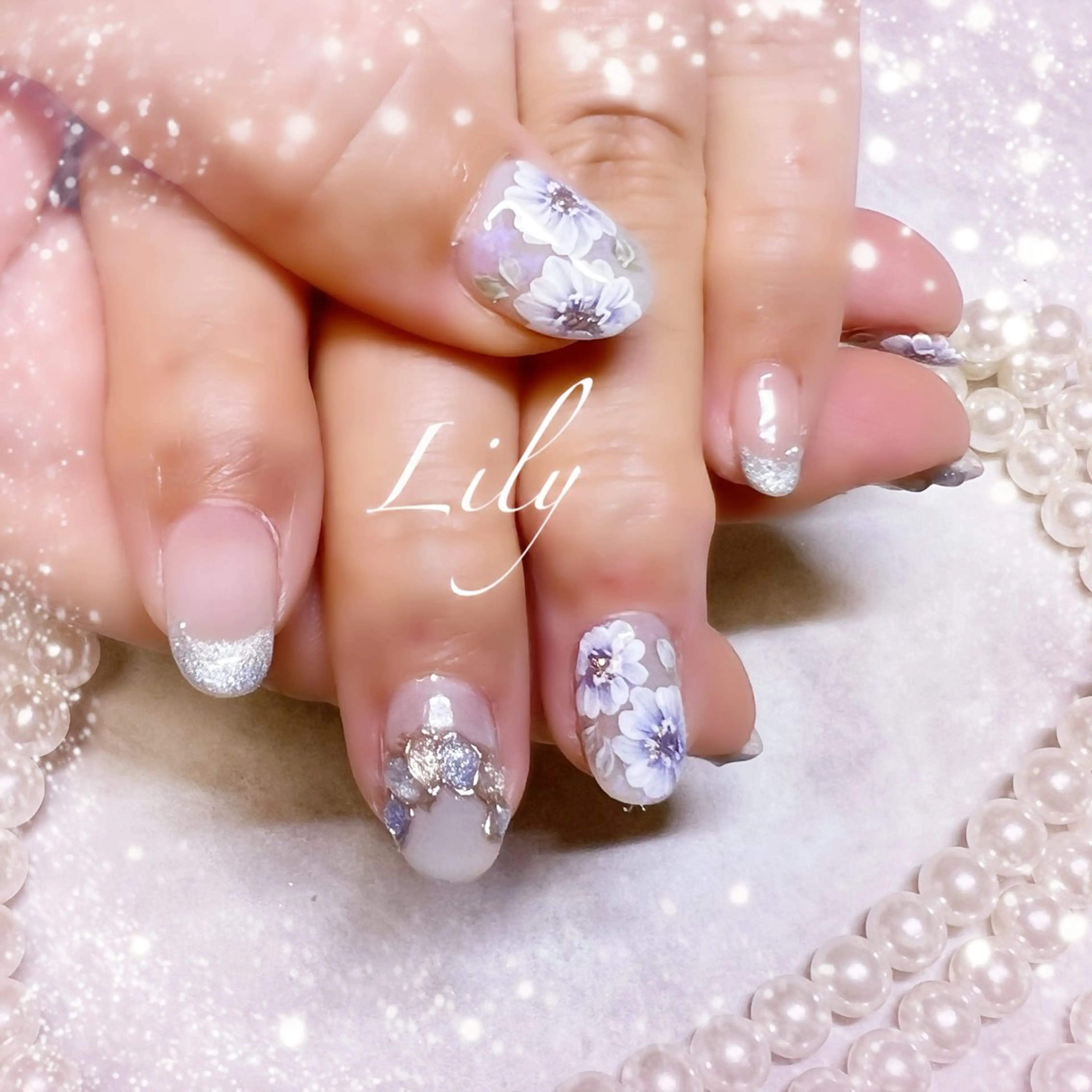 ネイル ハンドネイル Nailsalon Lilyのネイルデザイン