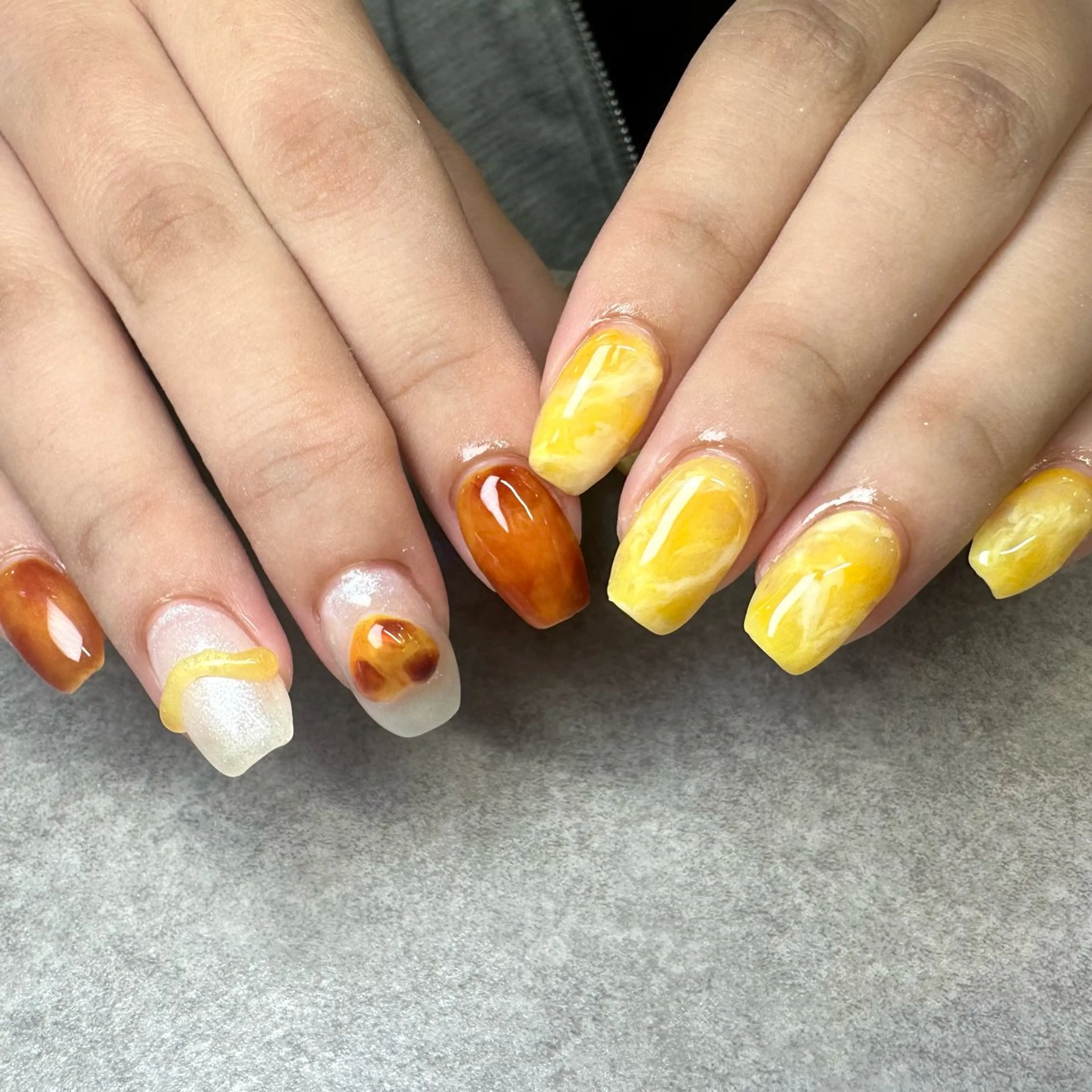 ネイル ハンドネイル elu船橋 SAKURAのネイルデザイン