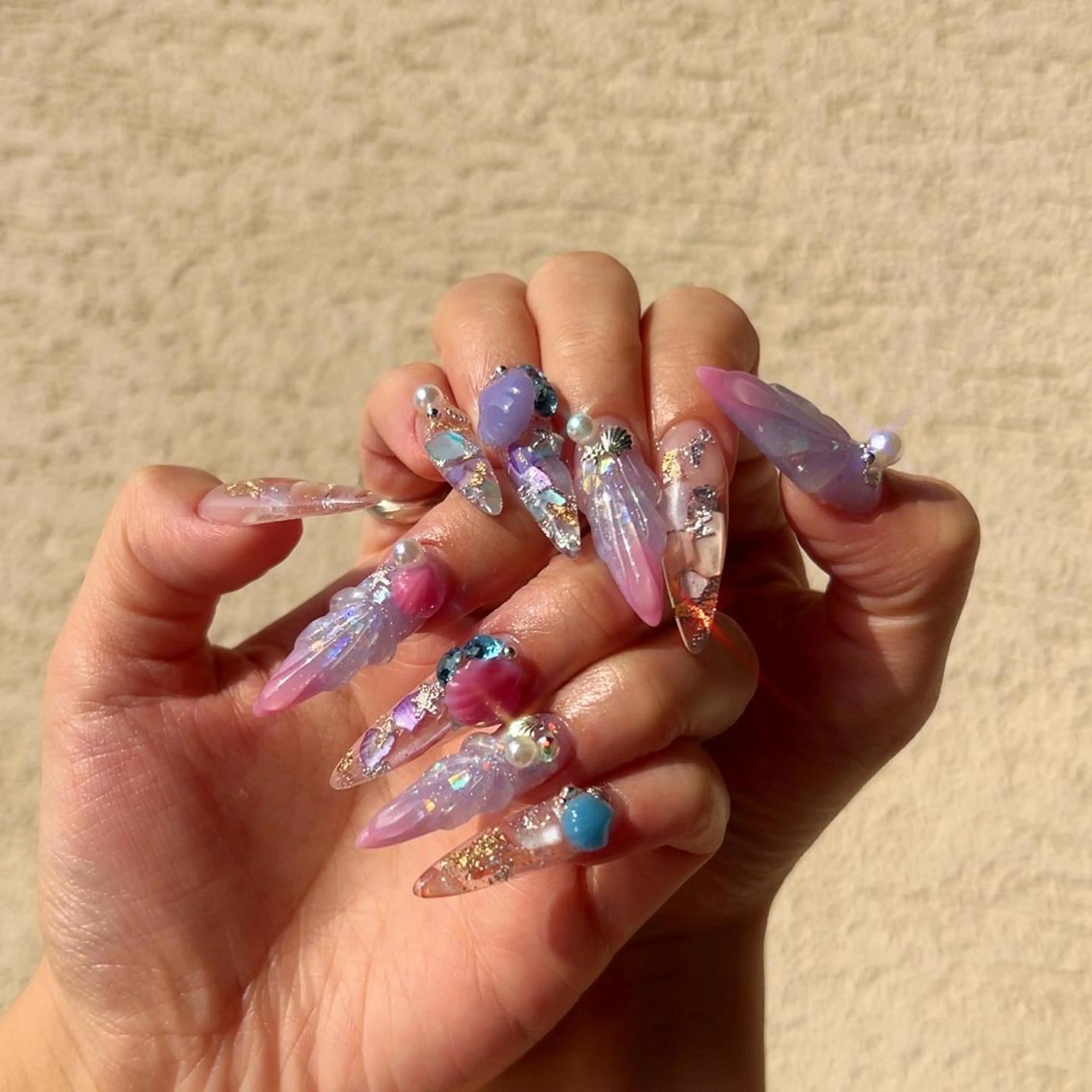 ロング nail salon azuのネイルデザイン