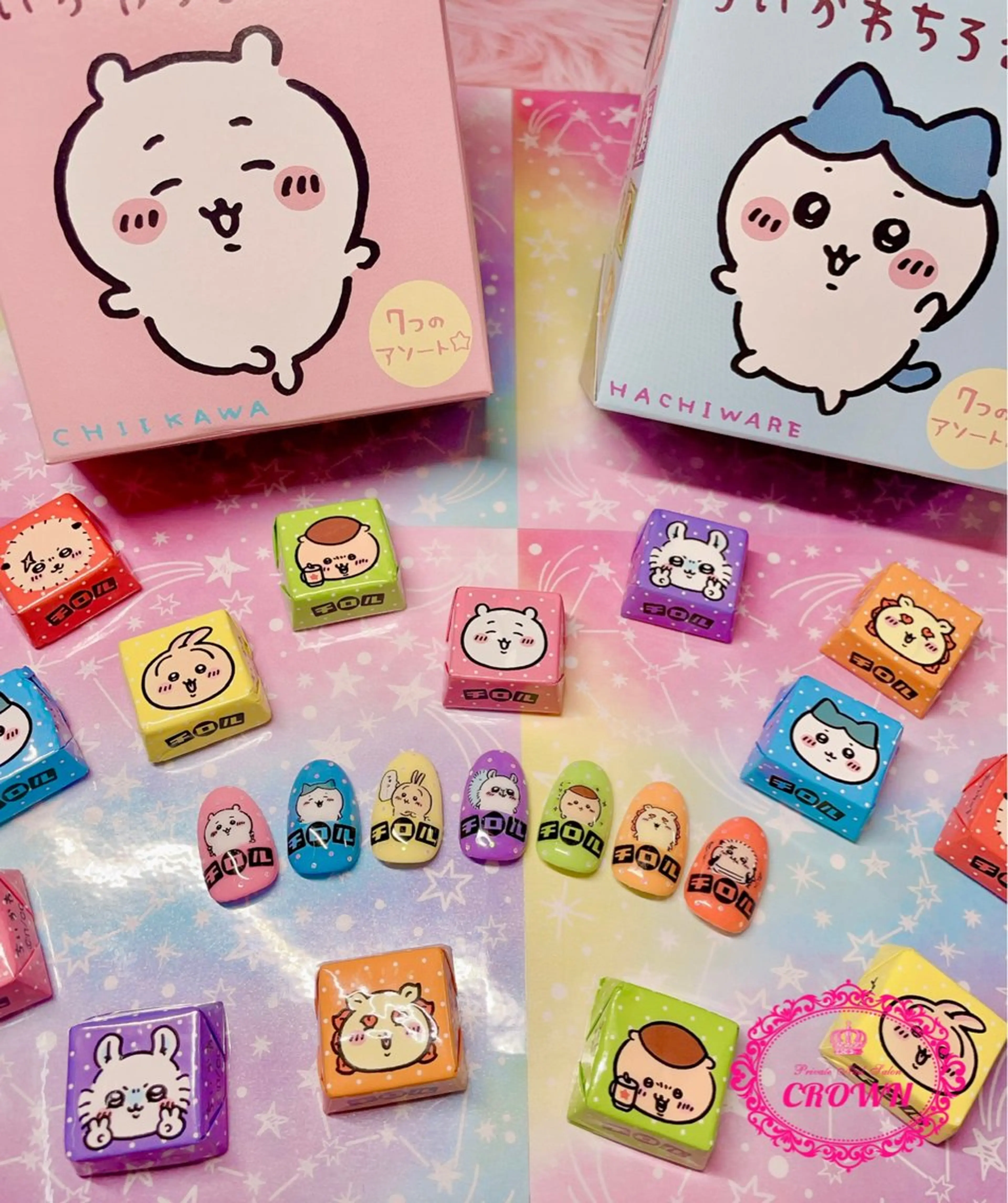 ネイル CROWN プライベートサロンのネイルデザイン