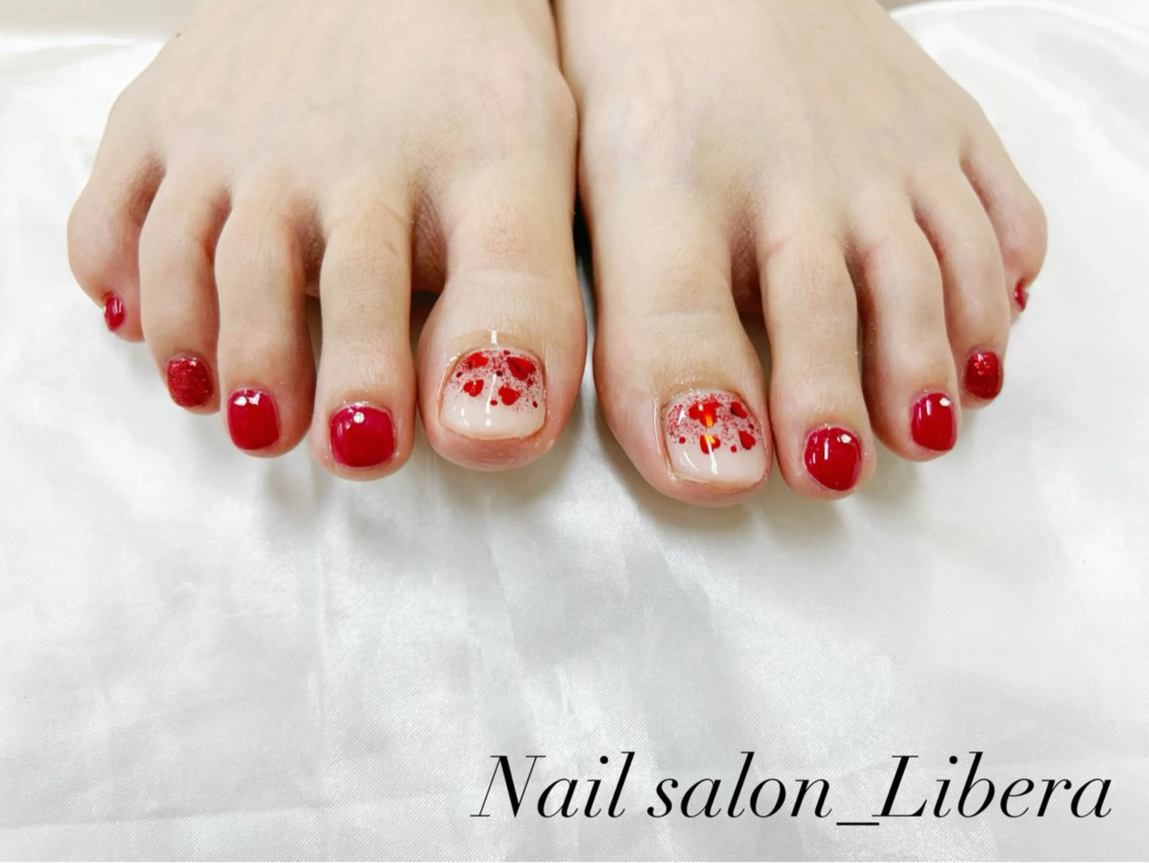 フットジェル定額デザイン【オフ有】の写真