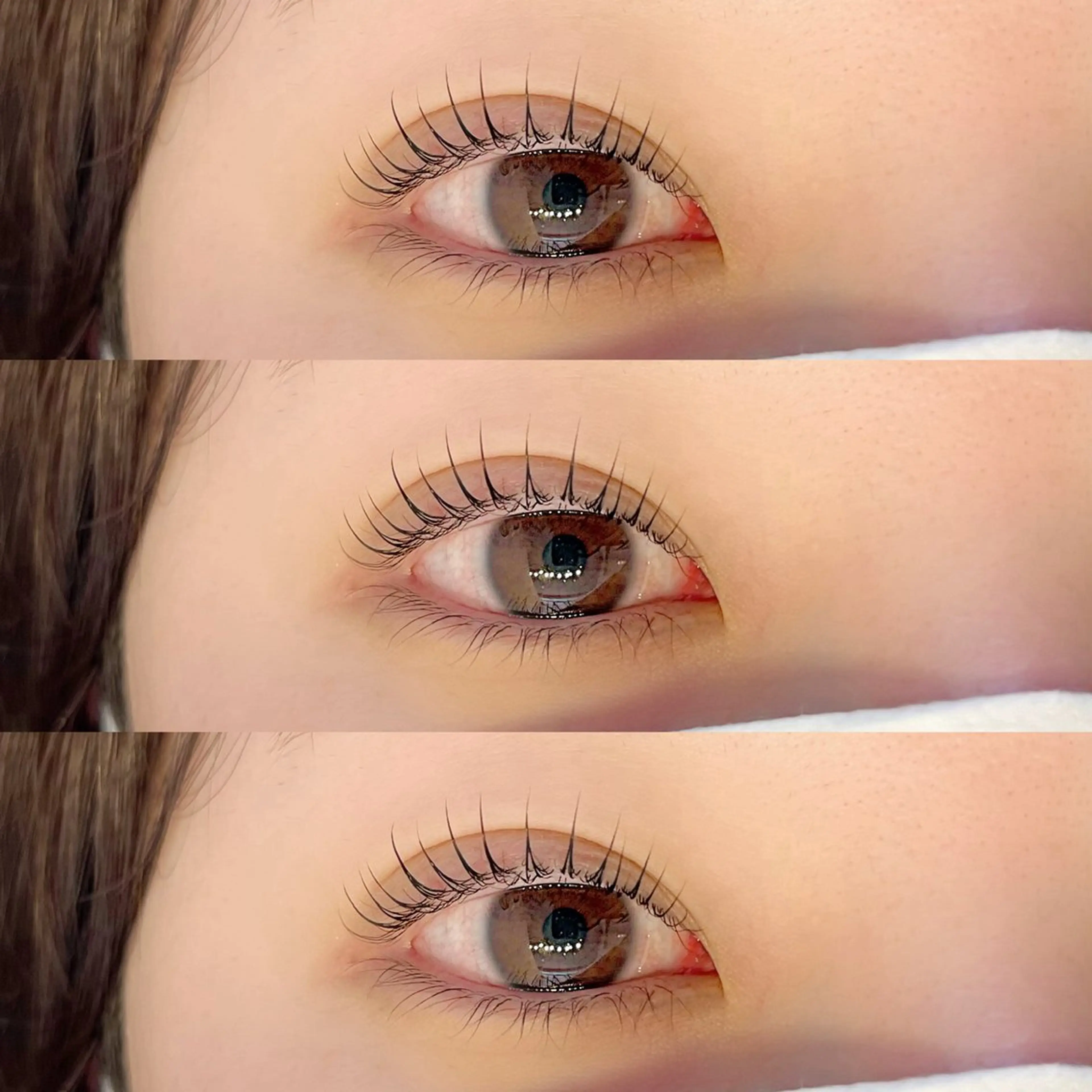 マツエク・マツパ パリジェンヌラッシュリフト -07- eyelash&eyebrow神戸元町店所属・-07- Himariのマツエク・マツパデザイン