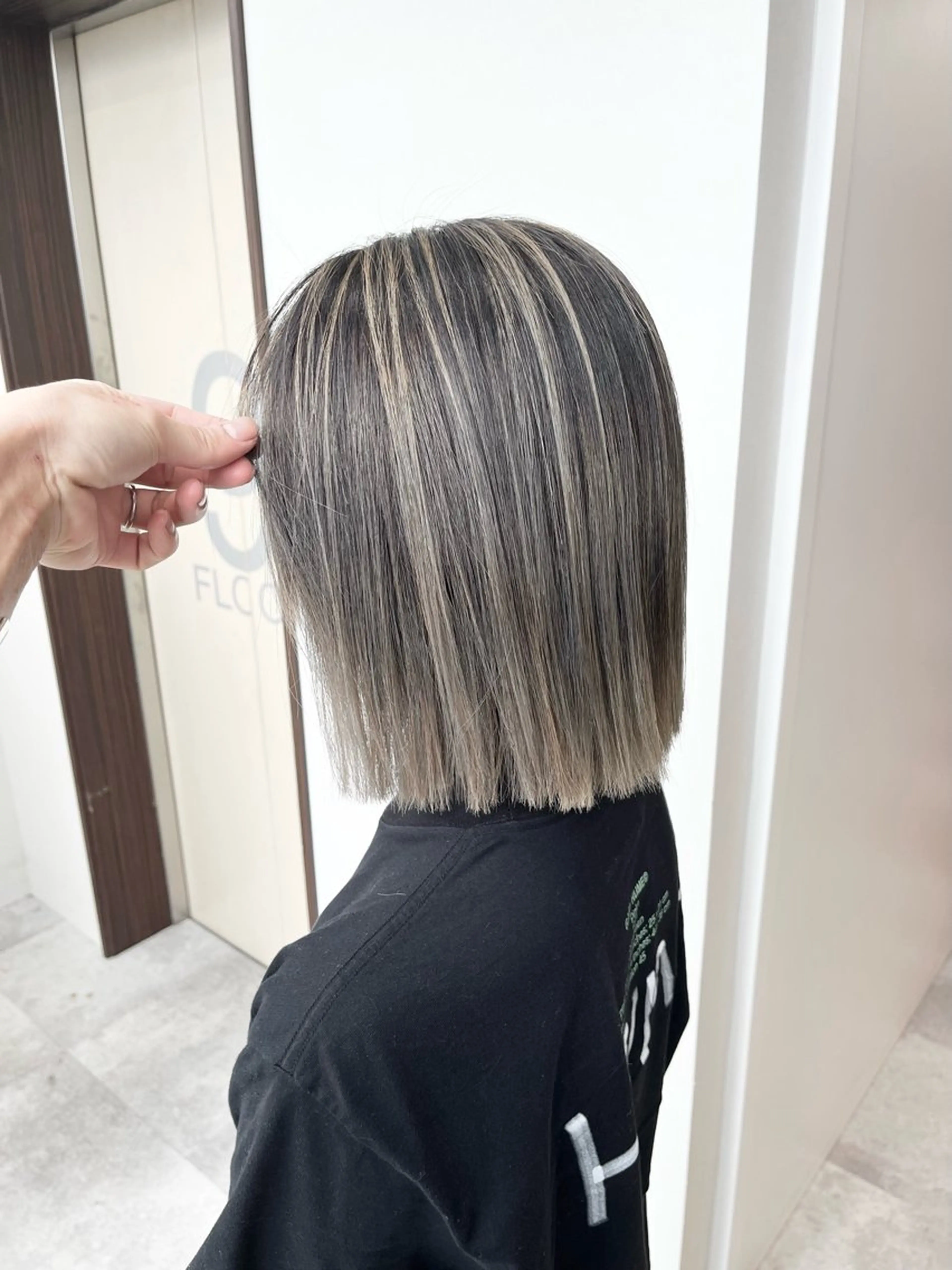 ミディアム カラー 🌿nudeカラー/ レイヤー/藤原🌿のヘアスタイル