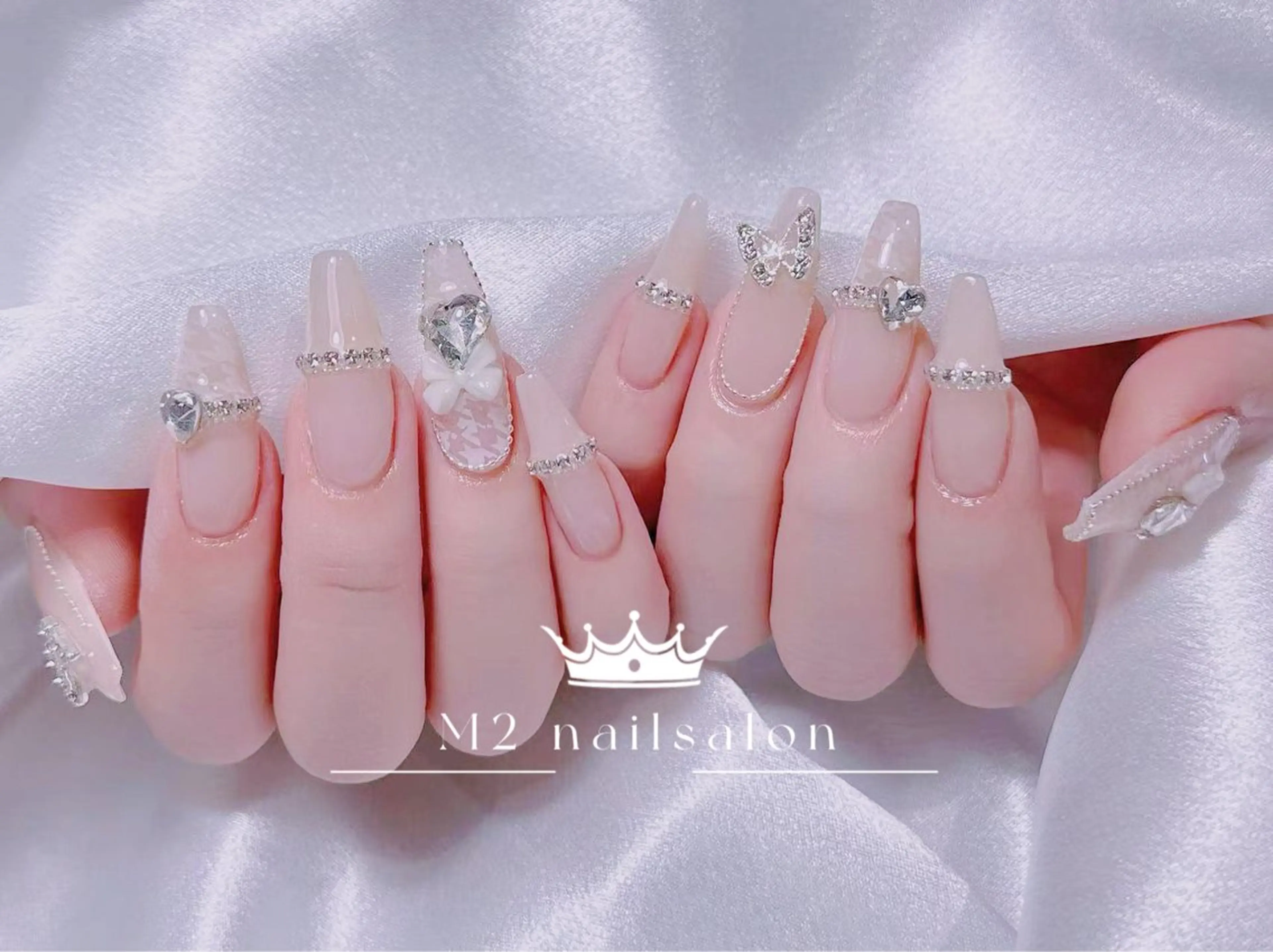 ネイル ハンドネイル 長さだし専門店 M2 rikaのネイルデザイン