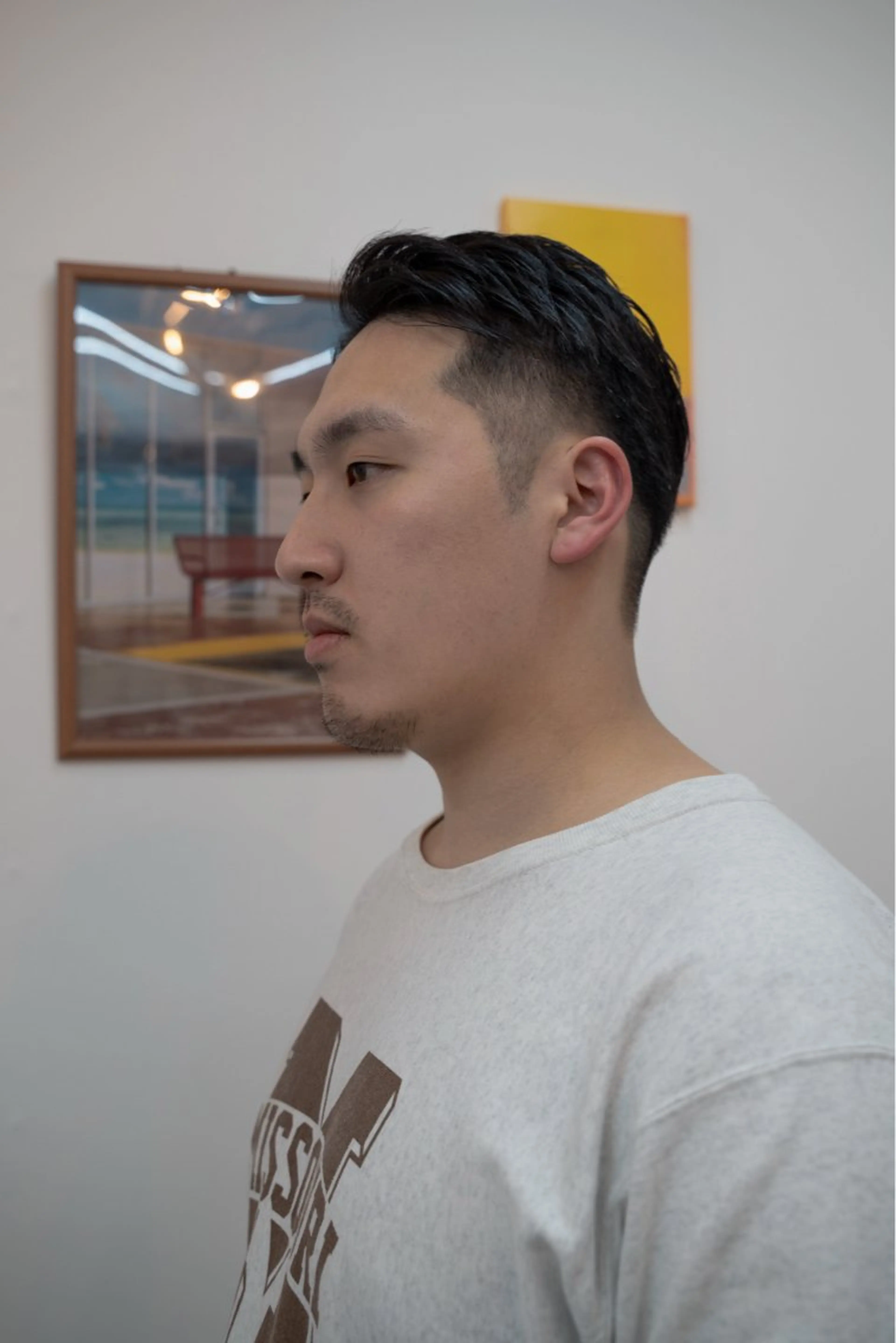 メンズ 短髪/ｼｮｰﾄ/ ﾃｰﾊﾟｰﾌｪｰﾄﾞのヘアスタイル