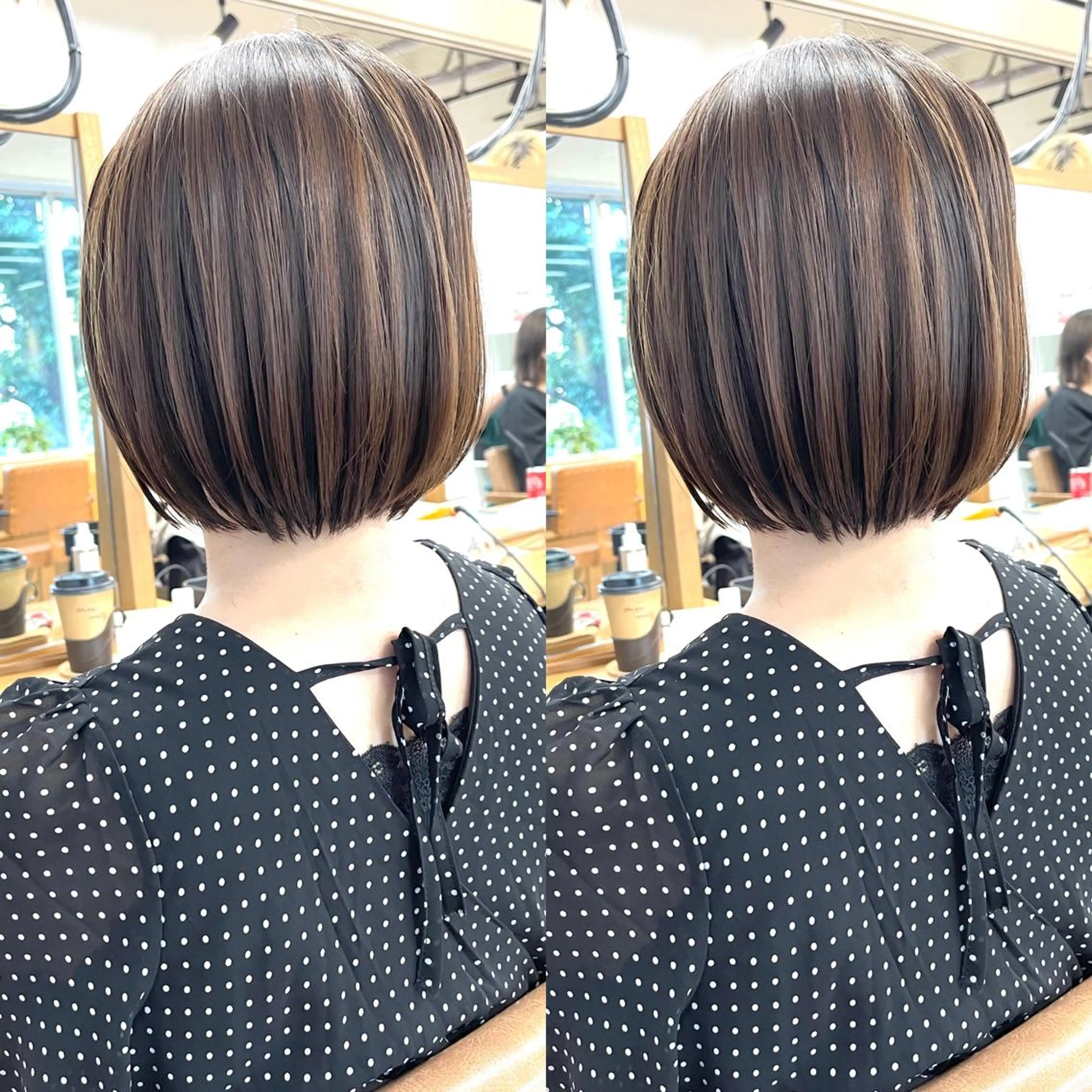 カット＋前髪縮毛矯正の写真