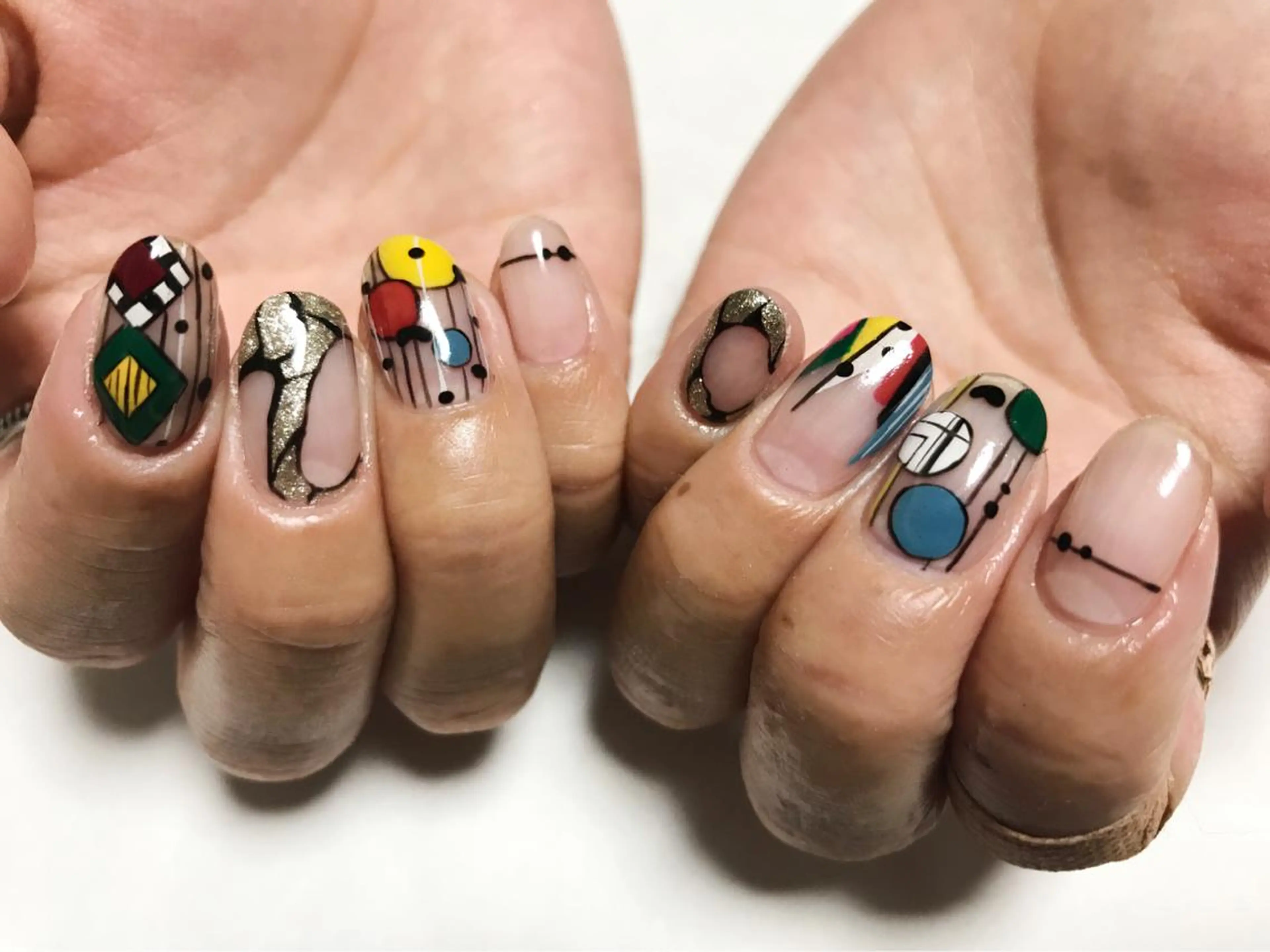 ネイル アートネイル nail salon en familleのネイルデザイン