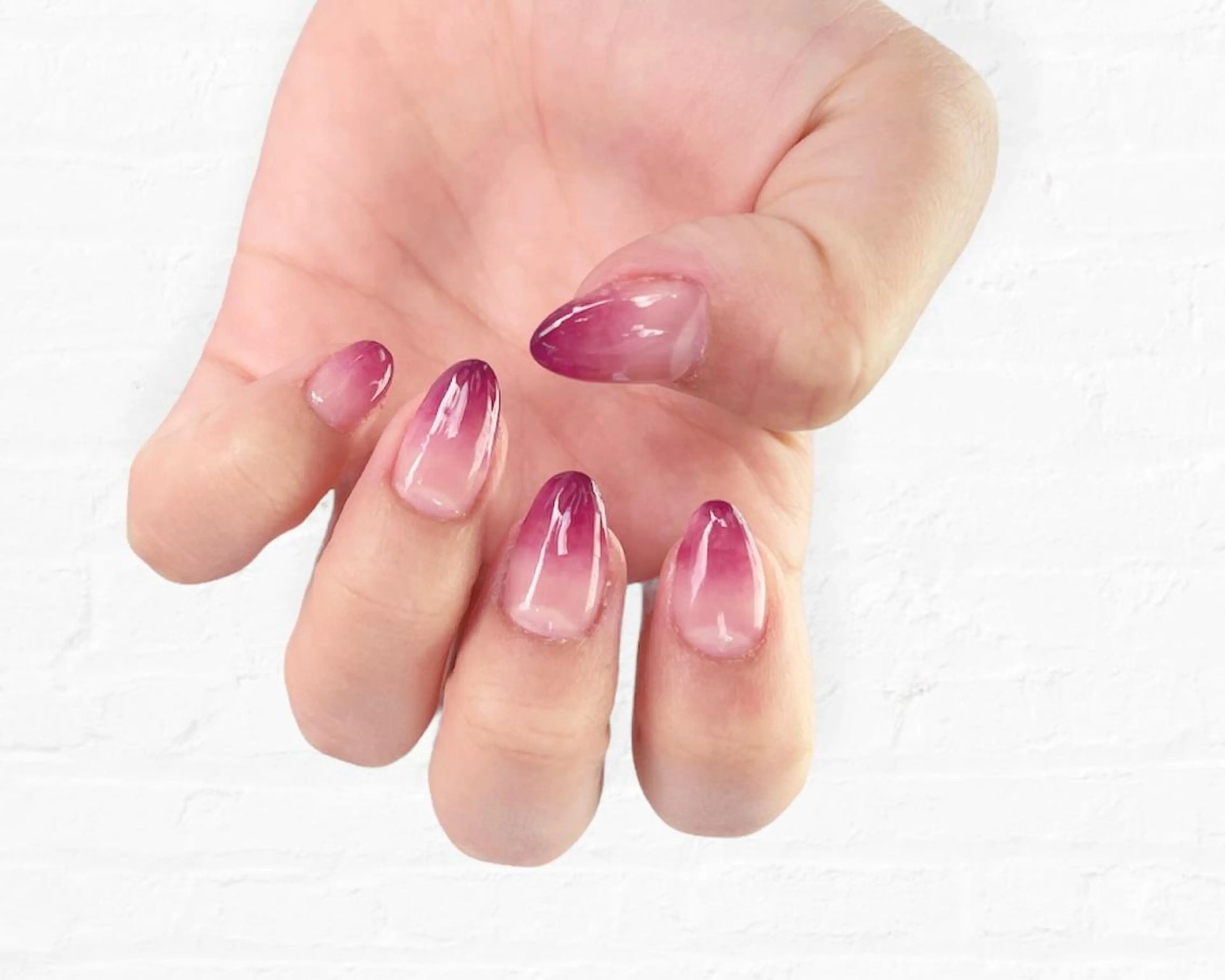 ネイル グラデーション シンプルネイル ビアンカ武蔵小金井 ほしののネイルデザイン