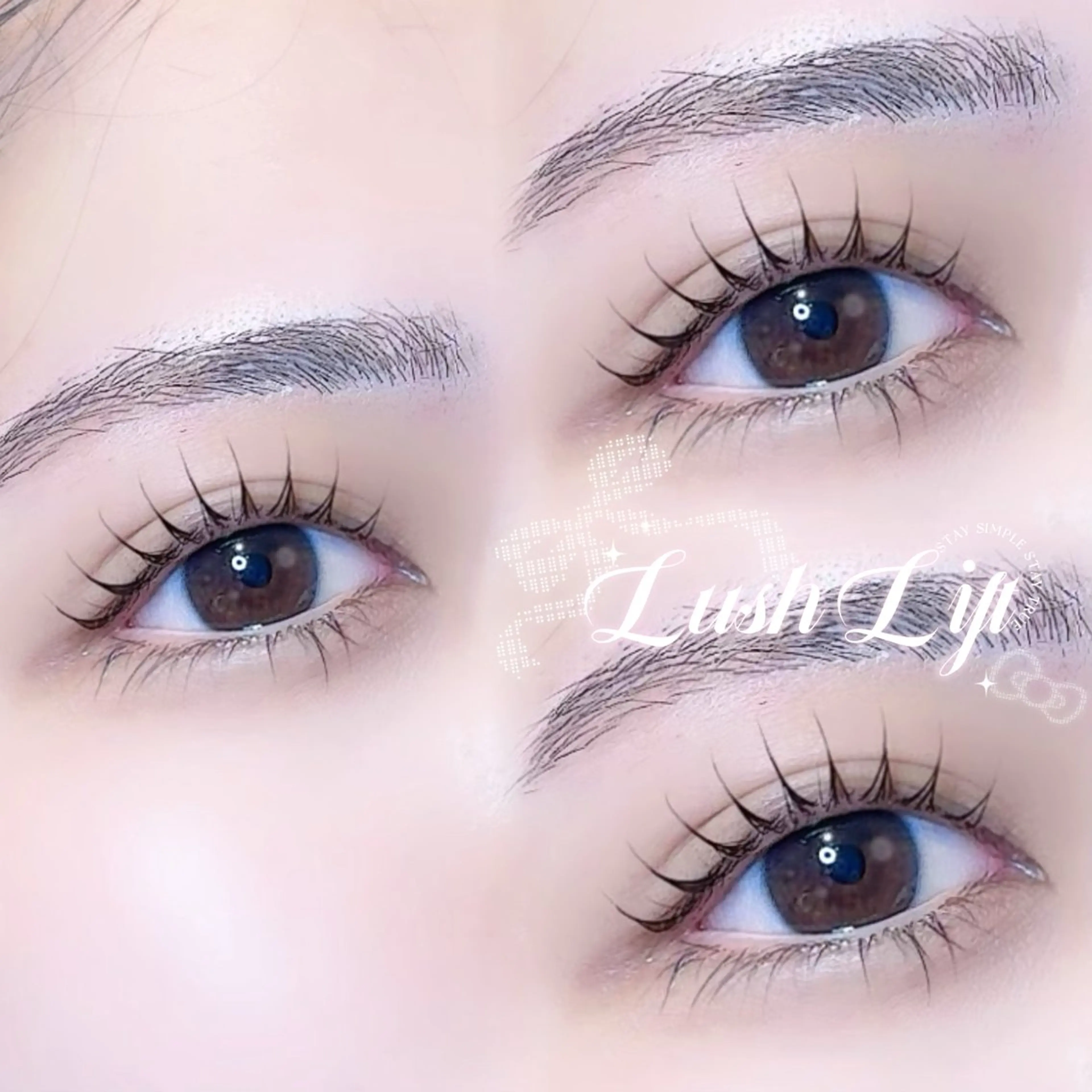 マツエク・マツパ crebia eyelash所属・crebia🎀 Riaraのマツエク・マツパデザイン