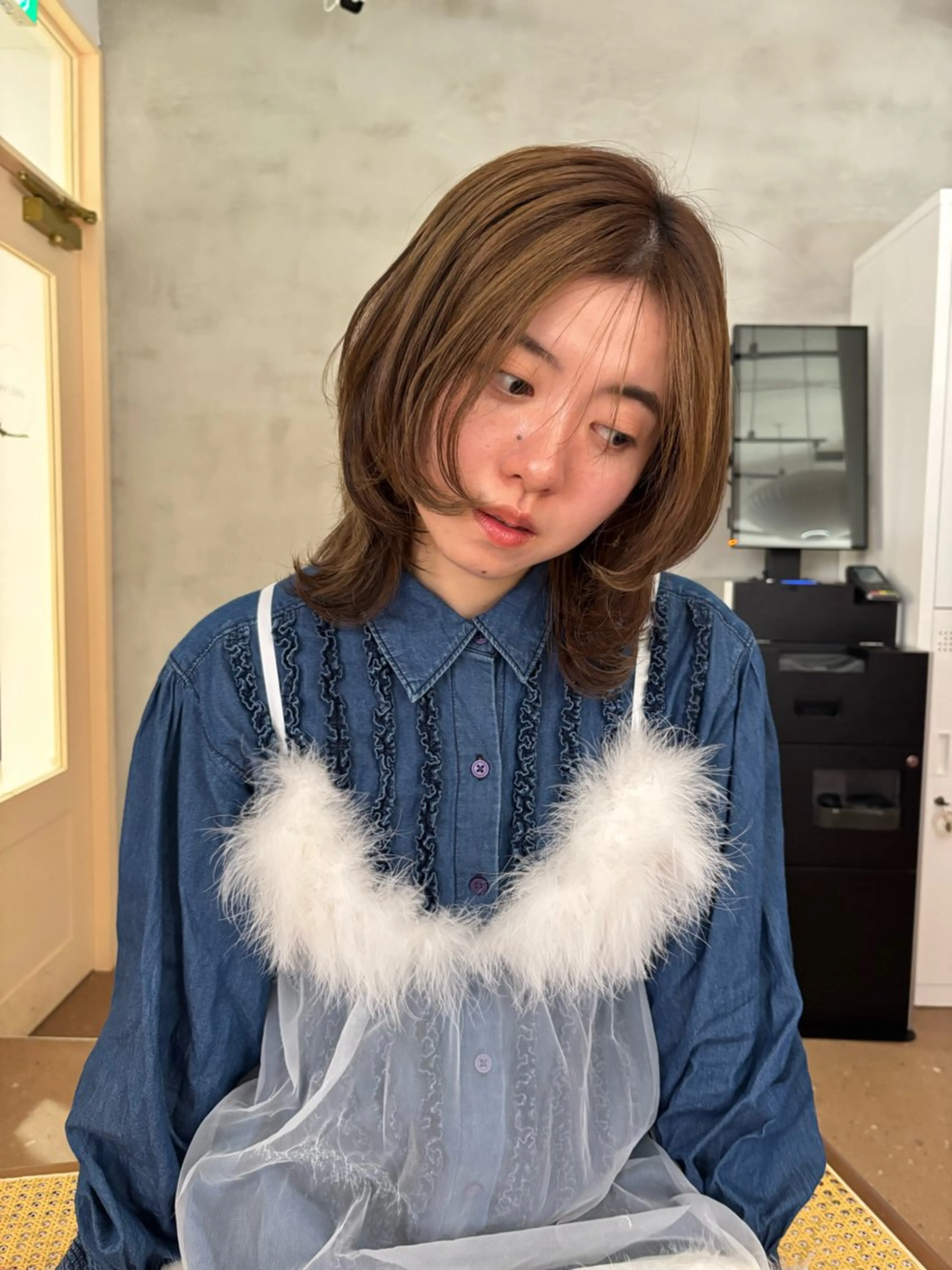 カラー カット ヘアカラー トリートメント ＧＡＲＤＥＮ/ダブル カラー/otohaのヘアスタイル