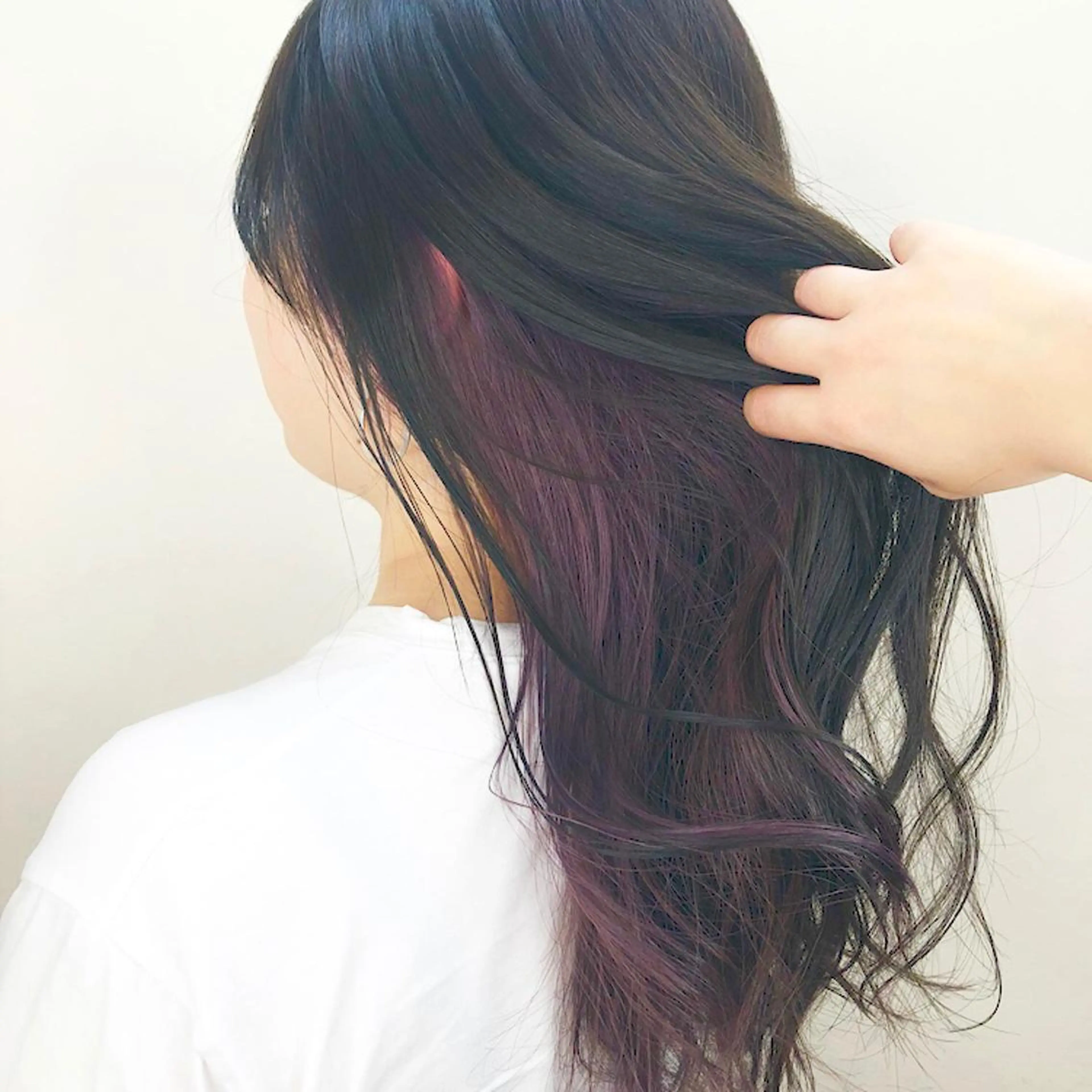 カラー アッシュ ダークアッシュ インナーカラー ショート/パーマ/ カラー/FUKOのヘアスタイル