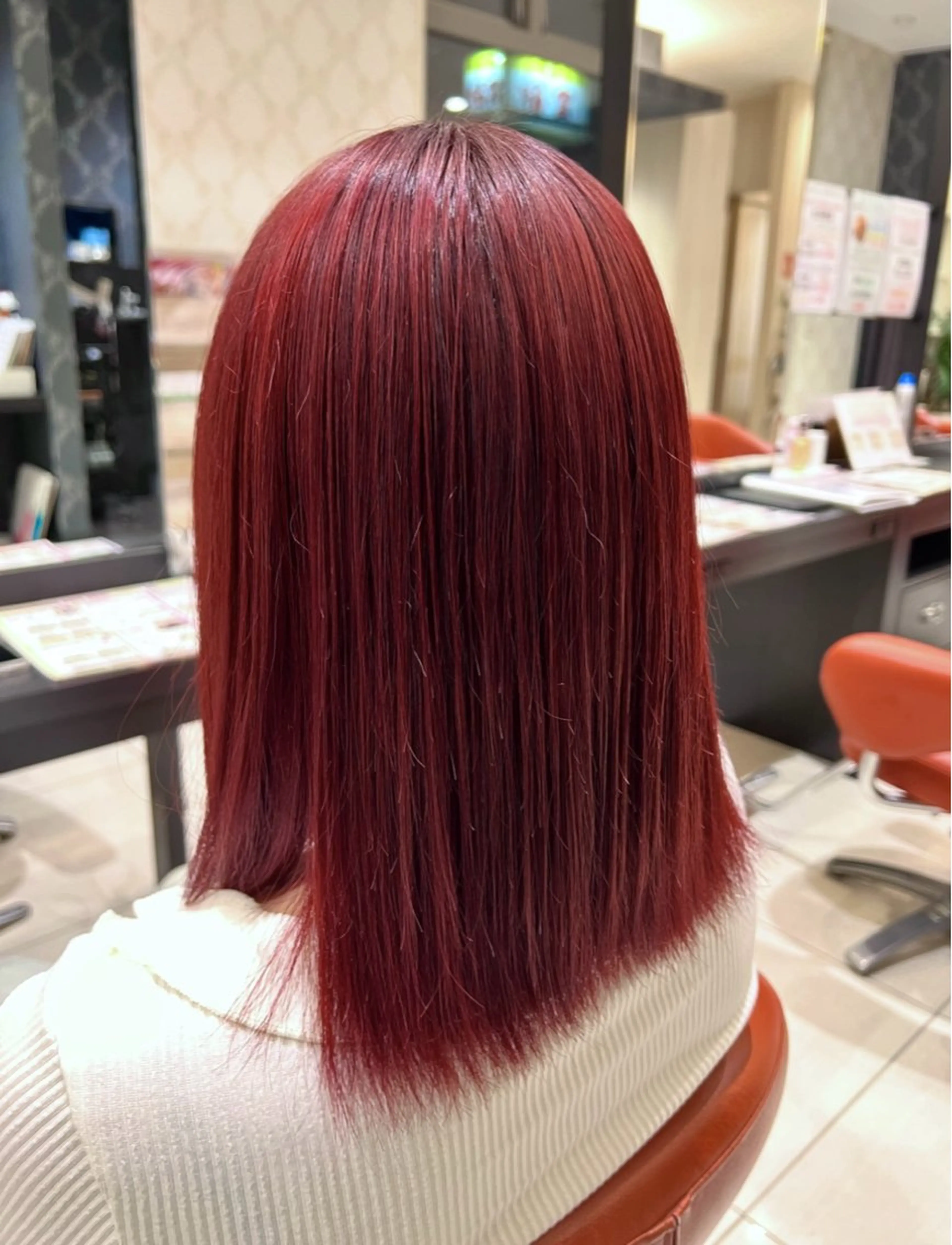 カラー 阿部 脩平のヘアスタイル