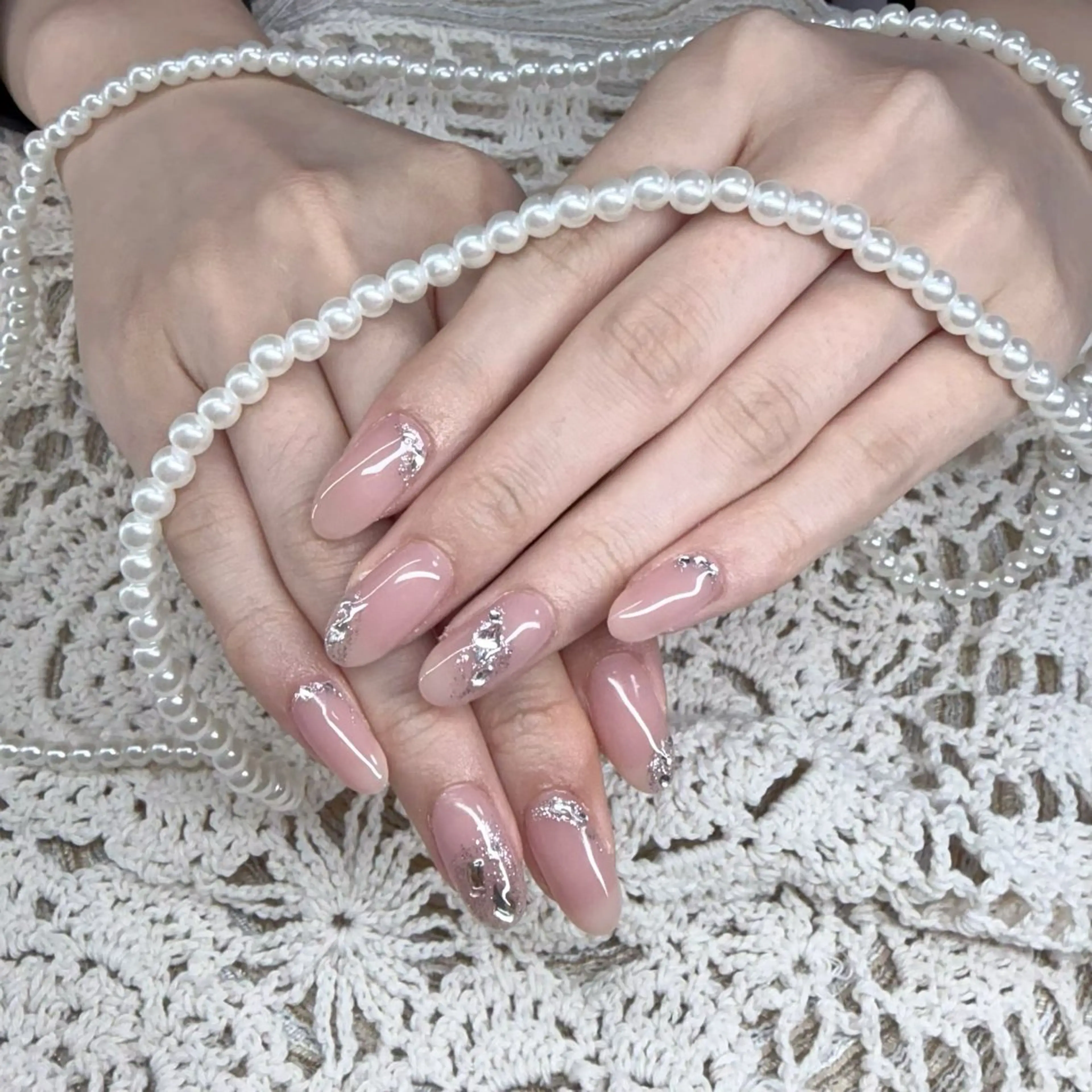 クリアジェル＋2本ストーン／パーツをのせ放題♪[初回オフ無料]の写真