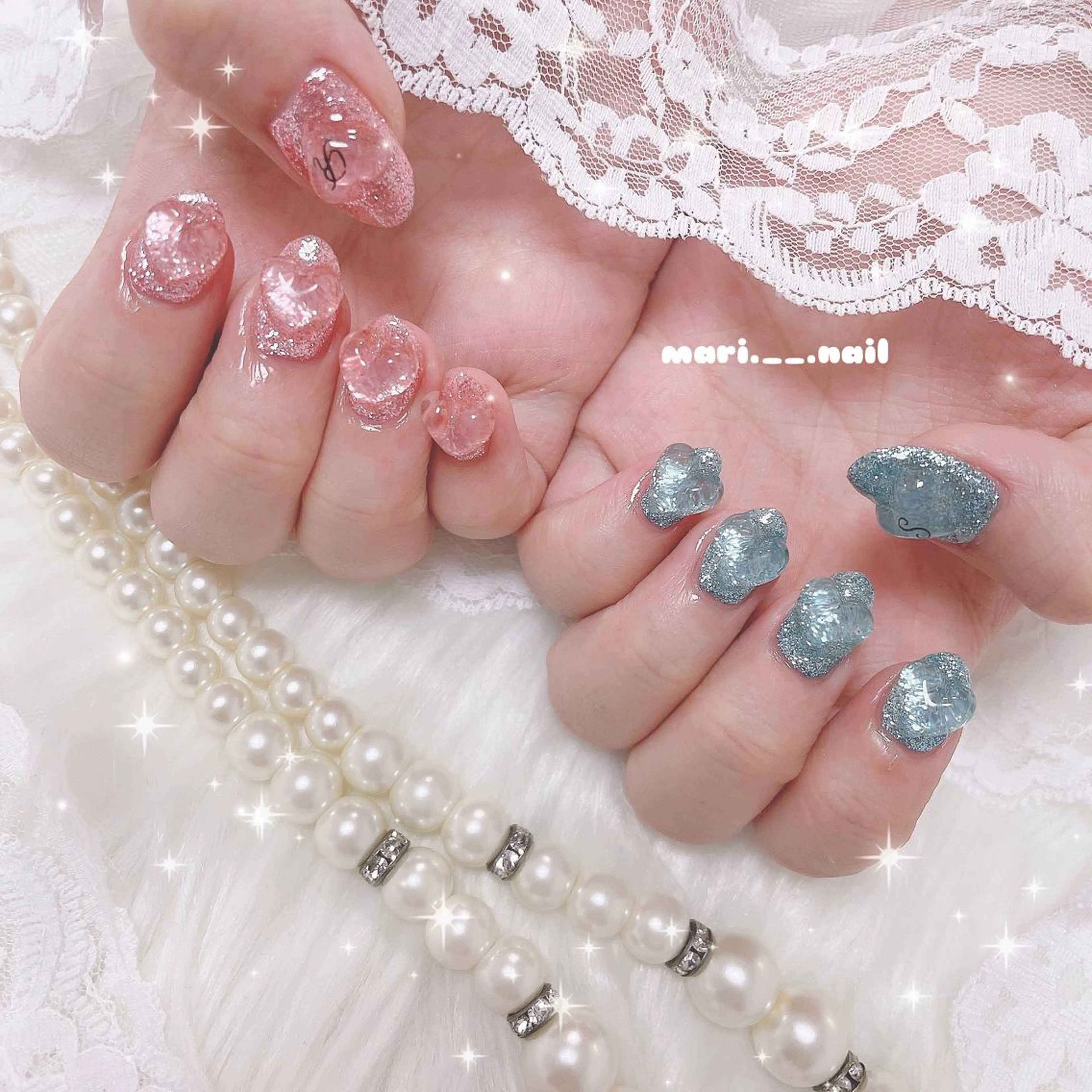ネイル 🎀 Mayu 🎀痛ネイルのネイルデザイン