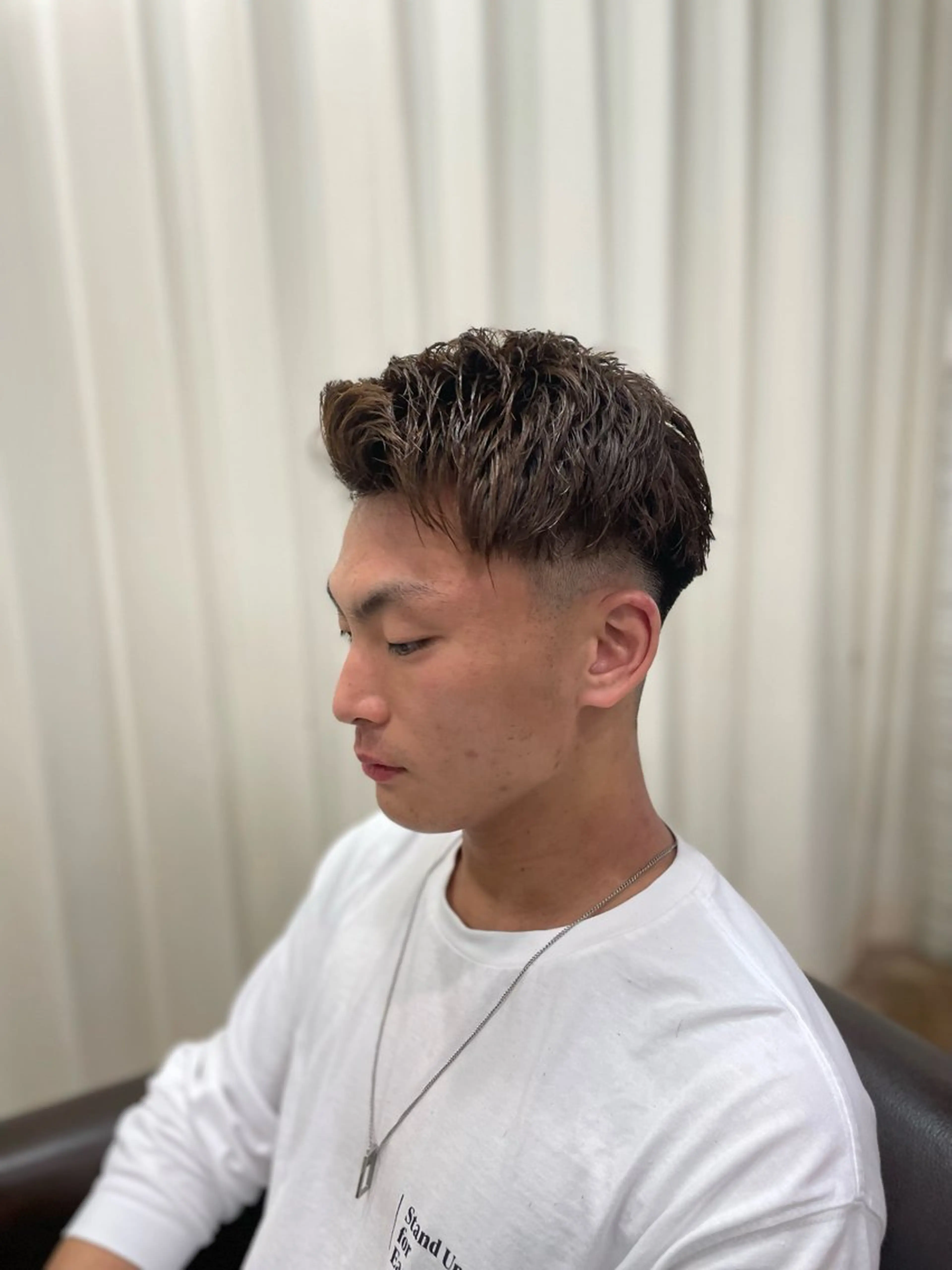 ショート メンズ LoRE hair coordinate 京都駅前店所属・島田 龍生のヘアスタイル