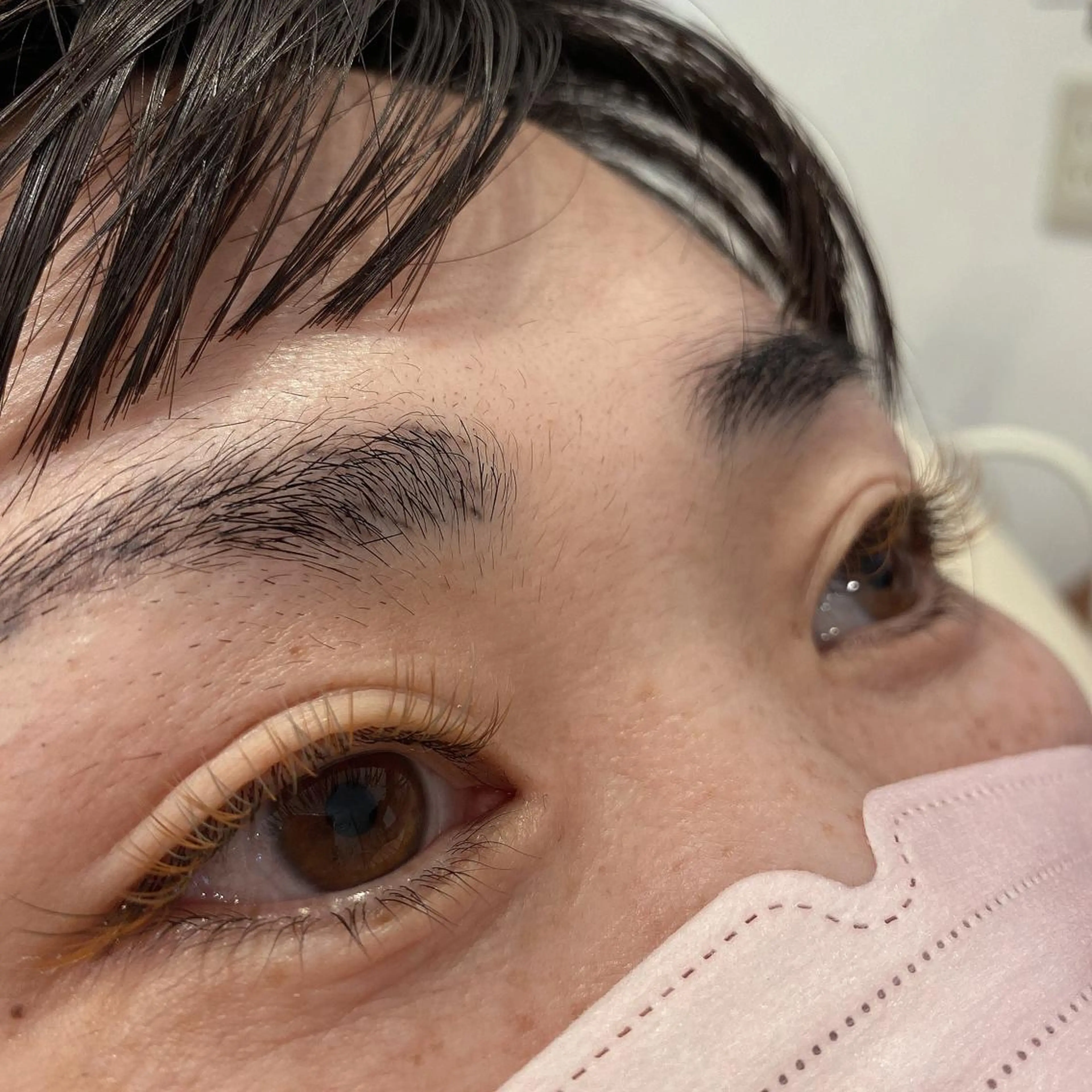 マツエク・マツパ カラーマツエク フラットラッシュ salon kannaのヘアスタイル