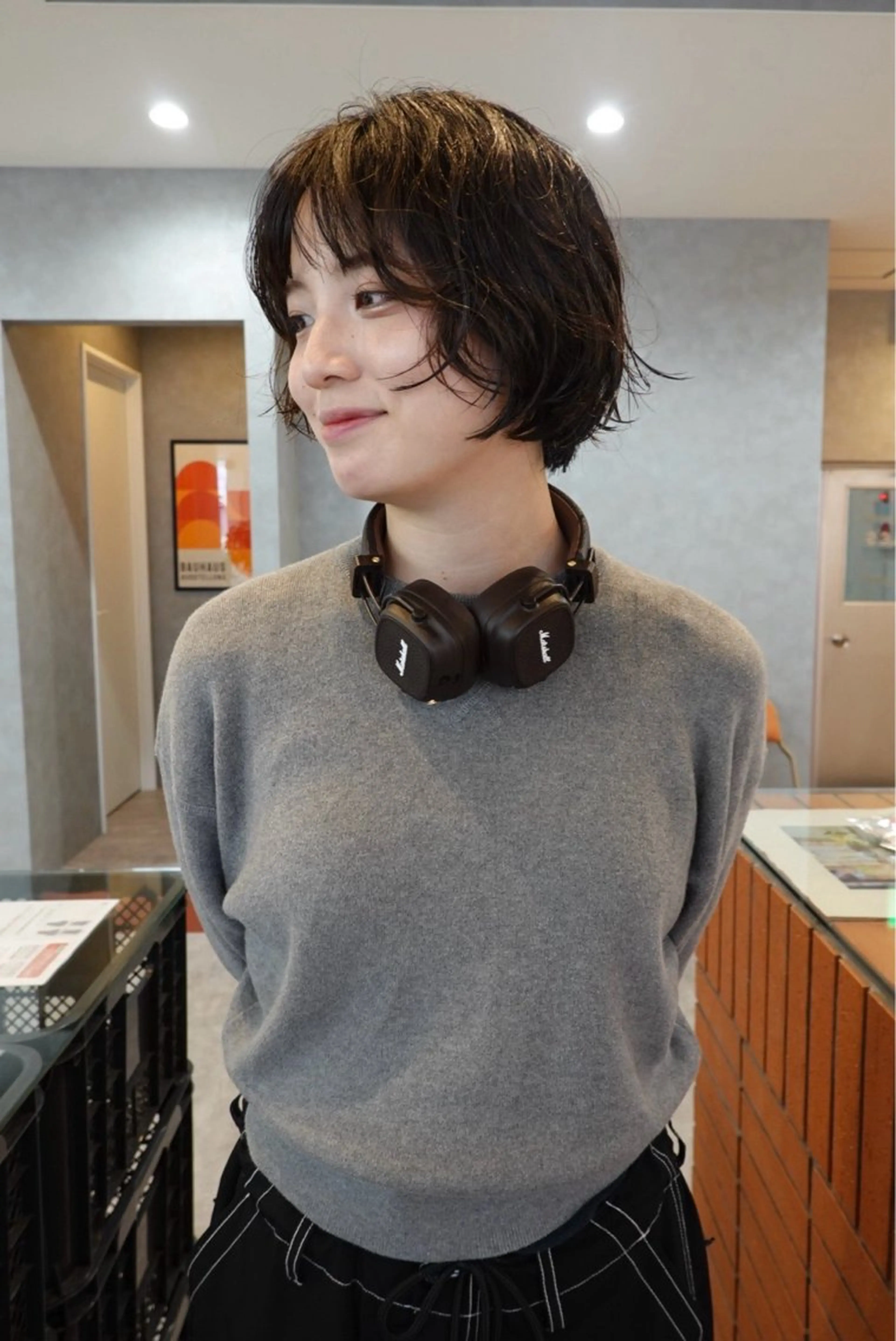 ショート aika/パーマ/ ショート/伏見のヘアスタイル