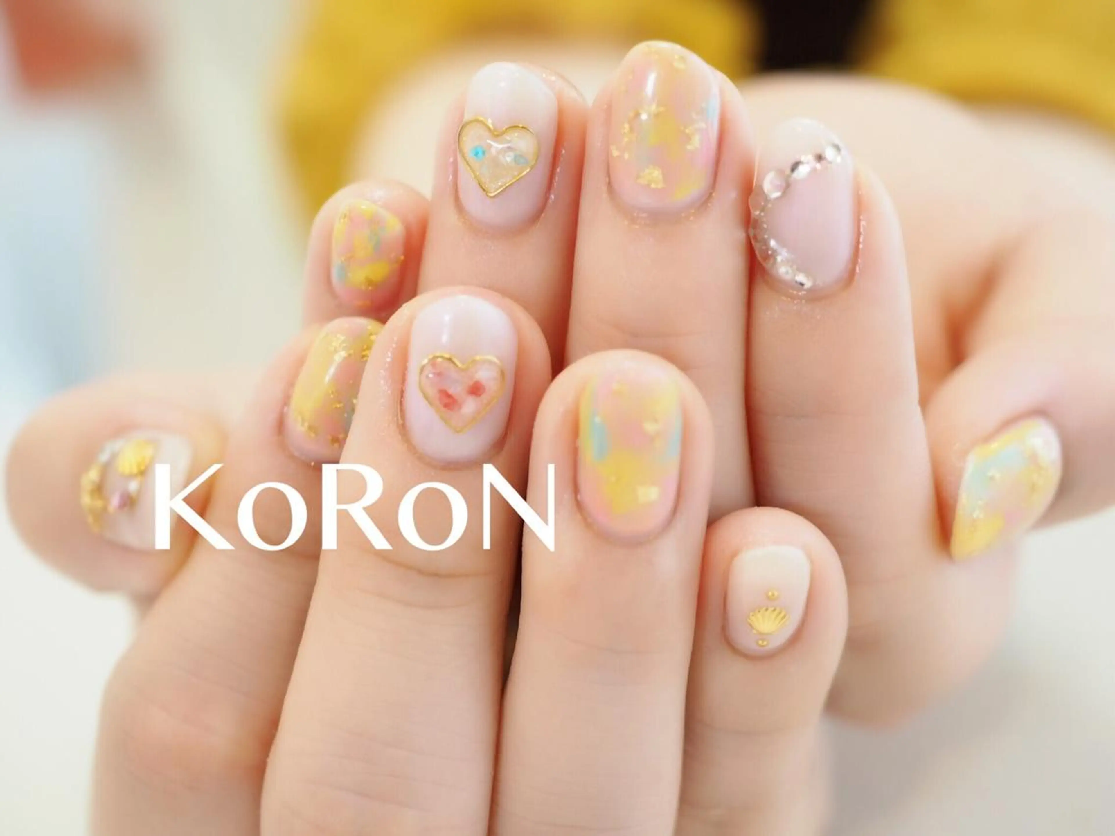 ネイル ハンドネイル 自宅サロン鎌倉 KORONのネイルデザイン