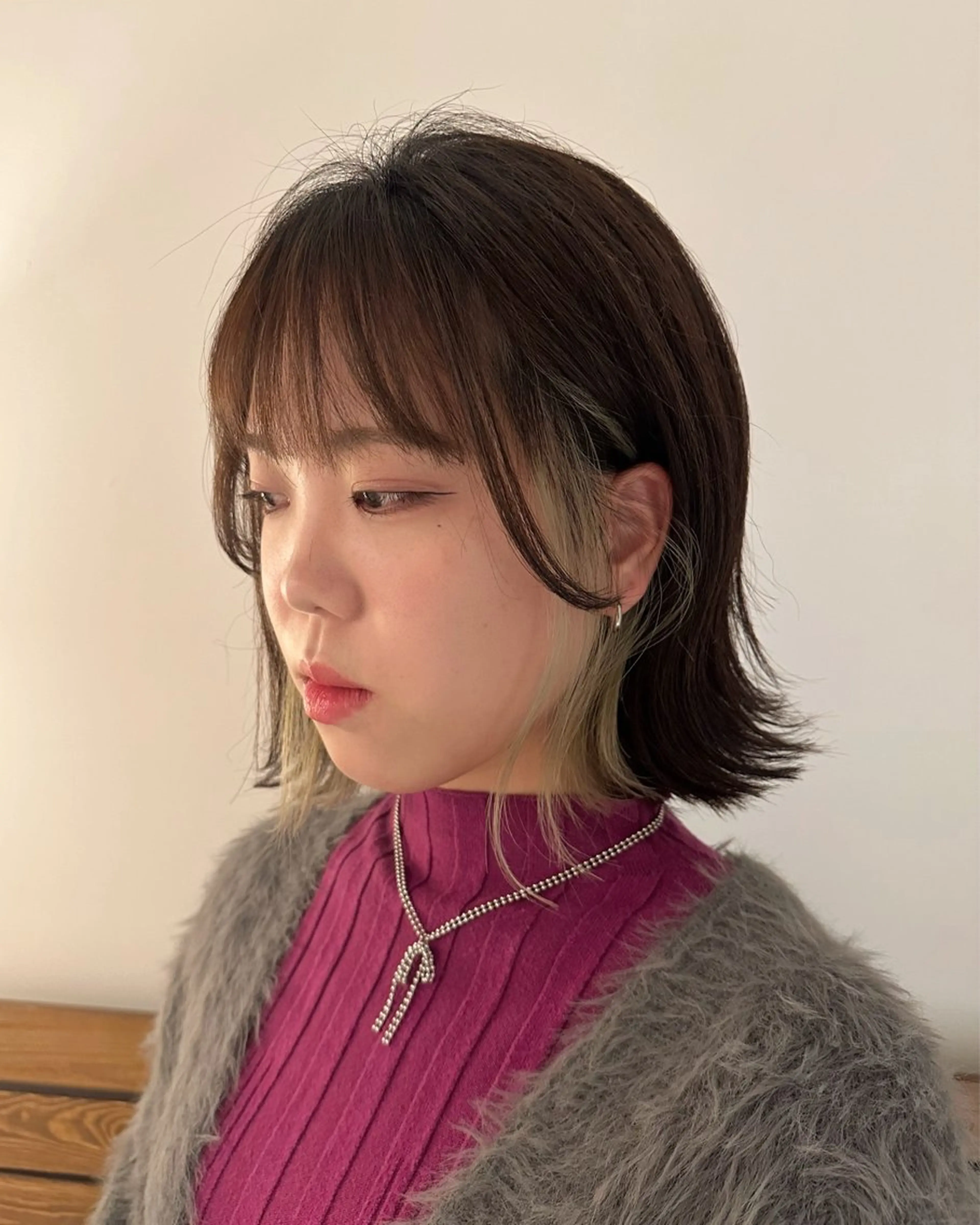 ミディアム ボブ 骨格診断/似合わせ カットあさみななこのヘアスタイル