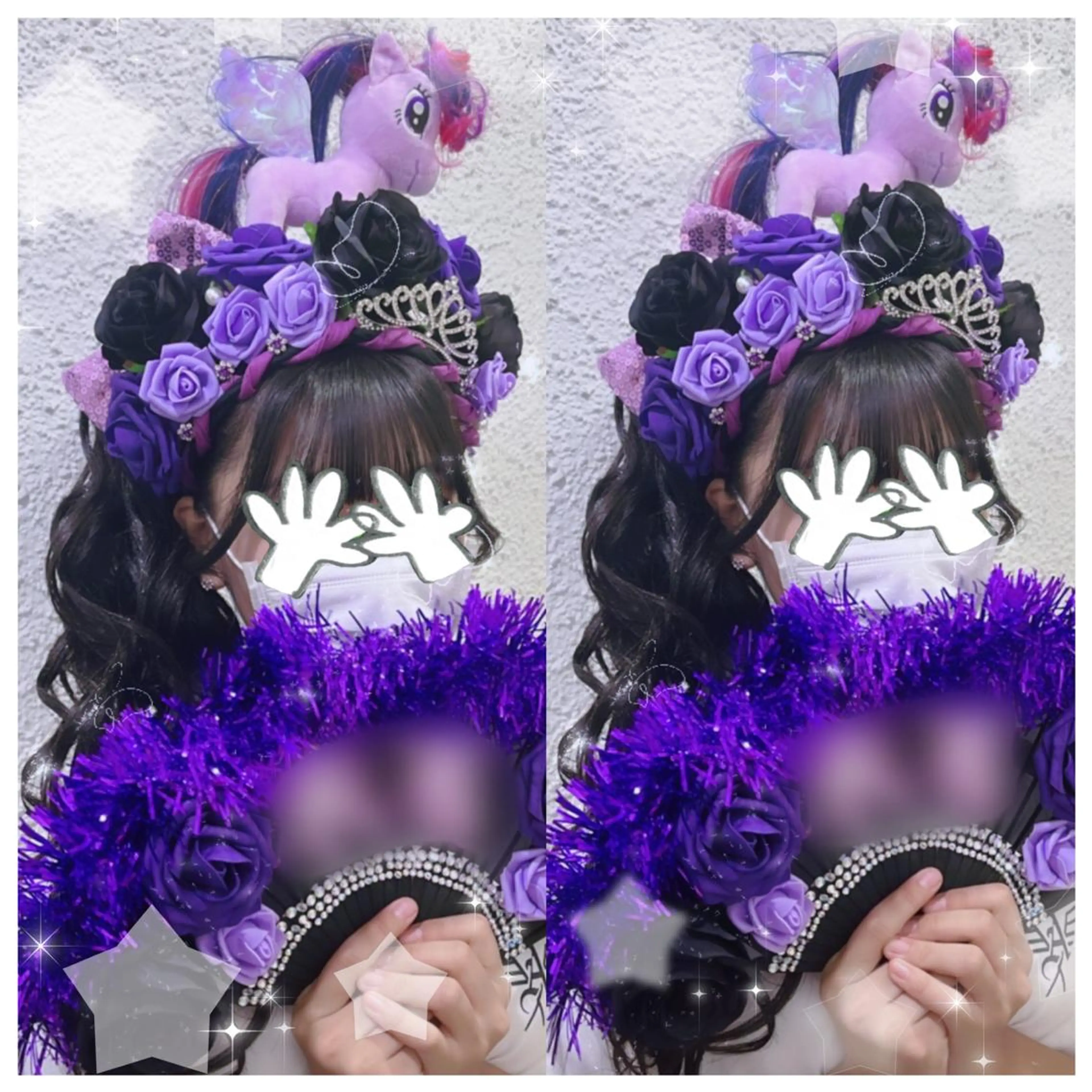 ロング ヘアアレンジ 結婚式・ブライダル シールエクステ エクステ ハイライト 髪質改善 セキグチ💞 lilaのマツエク・マツパデザイン