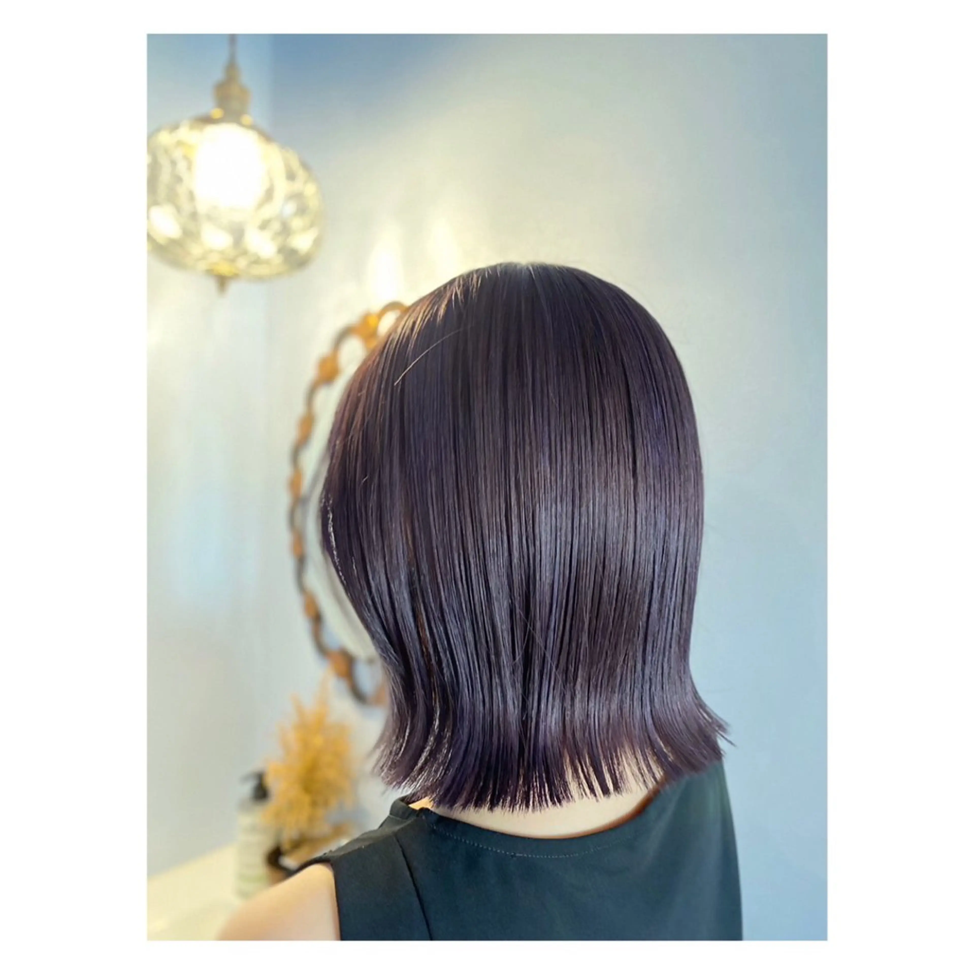 ミディアム カラー ブリーチ ハイライトカラー ハイライト カット ヘアカラー トリートメント Mole Me所属・中野 誠子のヘアスタイル