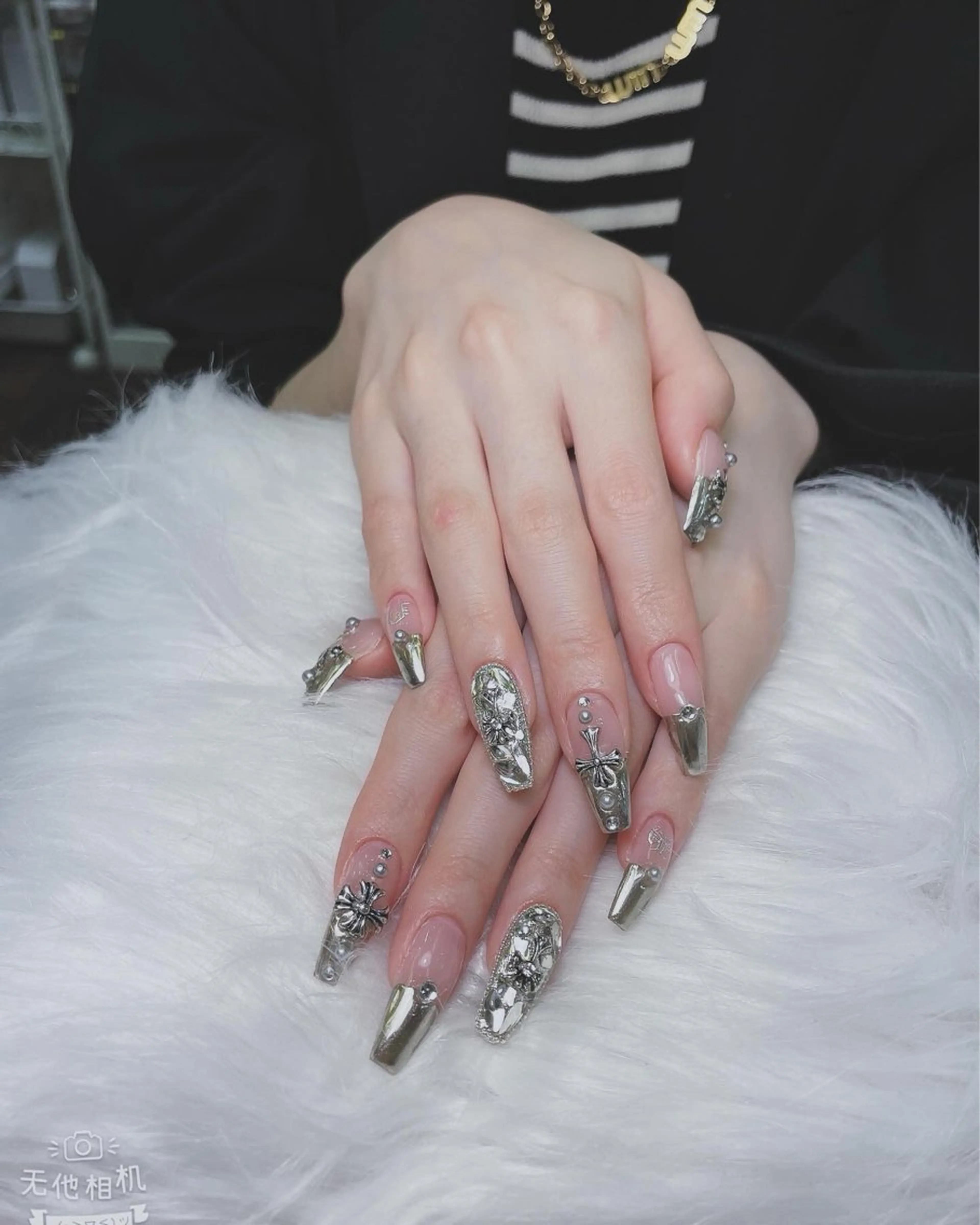 ネイル ハート 韓国ネイル スカルプネイル 夏ネイル ワンホンネイル ハンドネイル Melody Nail所属・Melody  3D/スカルプ専門店のネイルデザイン