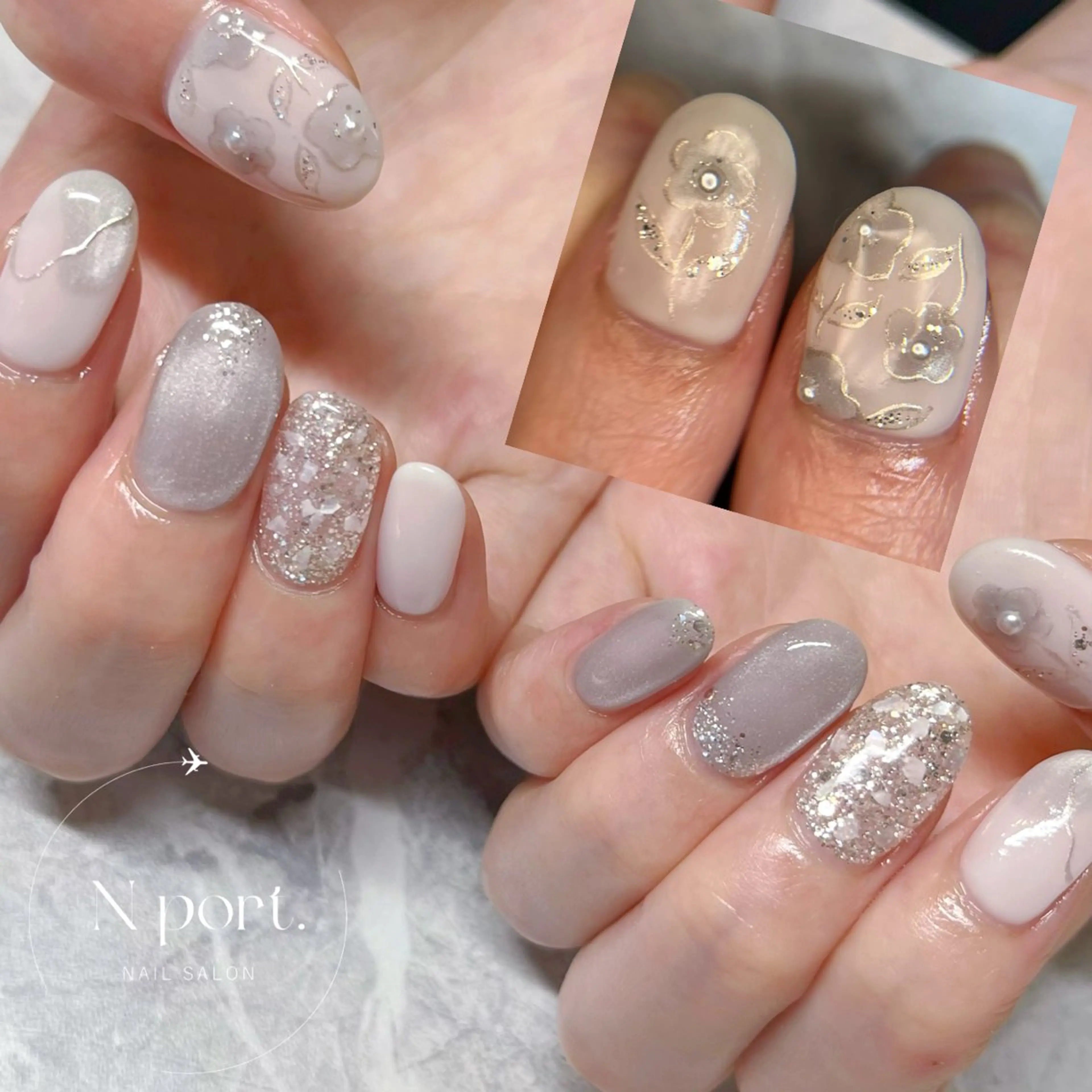 ネイル ハンドネイル N port所属・井上 友美のネイルデザイン