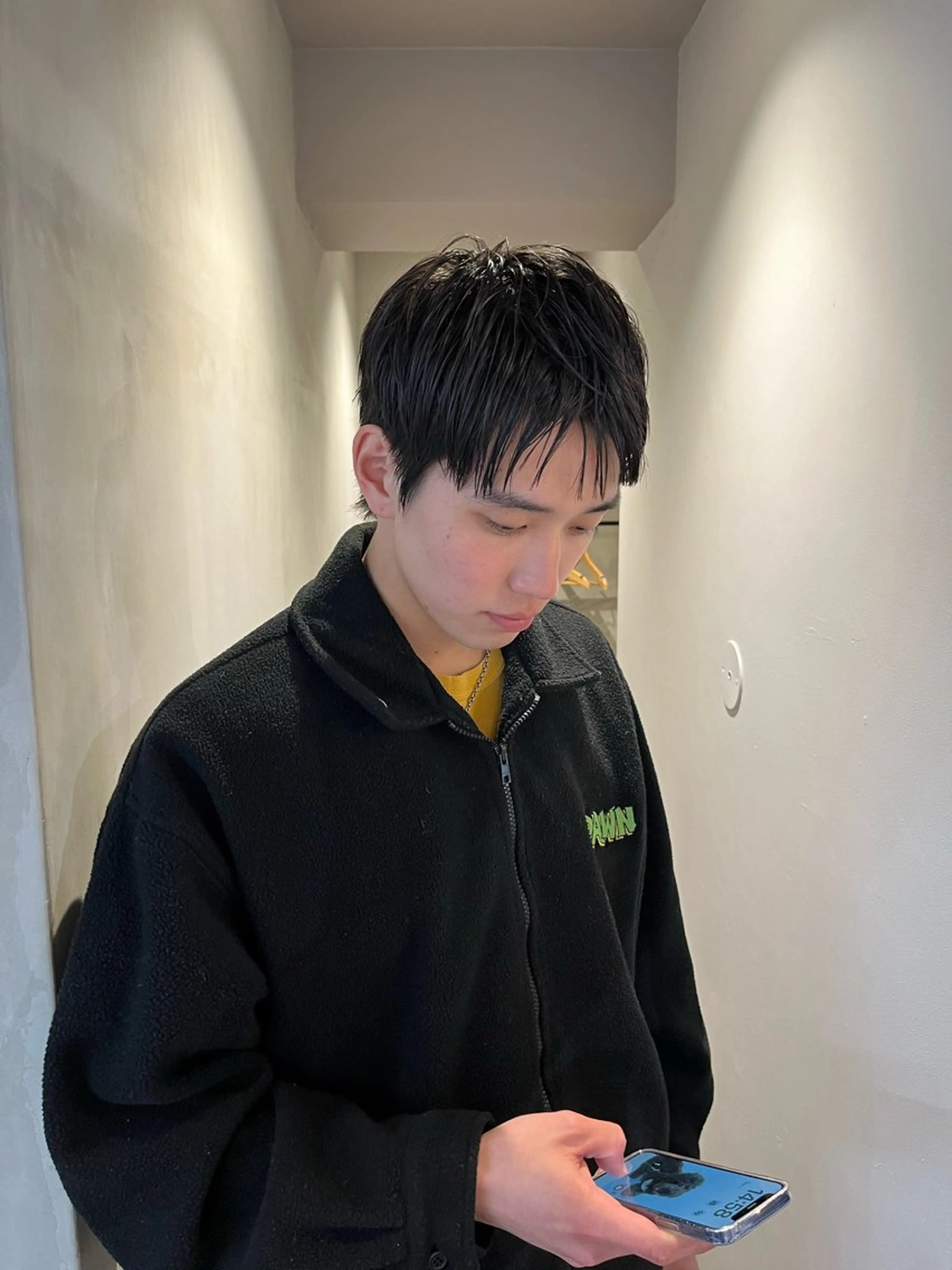 ショート メンズ ロエ平尾山荘所属・ショート/ハイライト /平尾/薬院/綜一郎のヘアスタイル