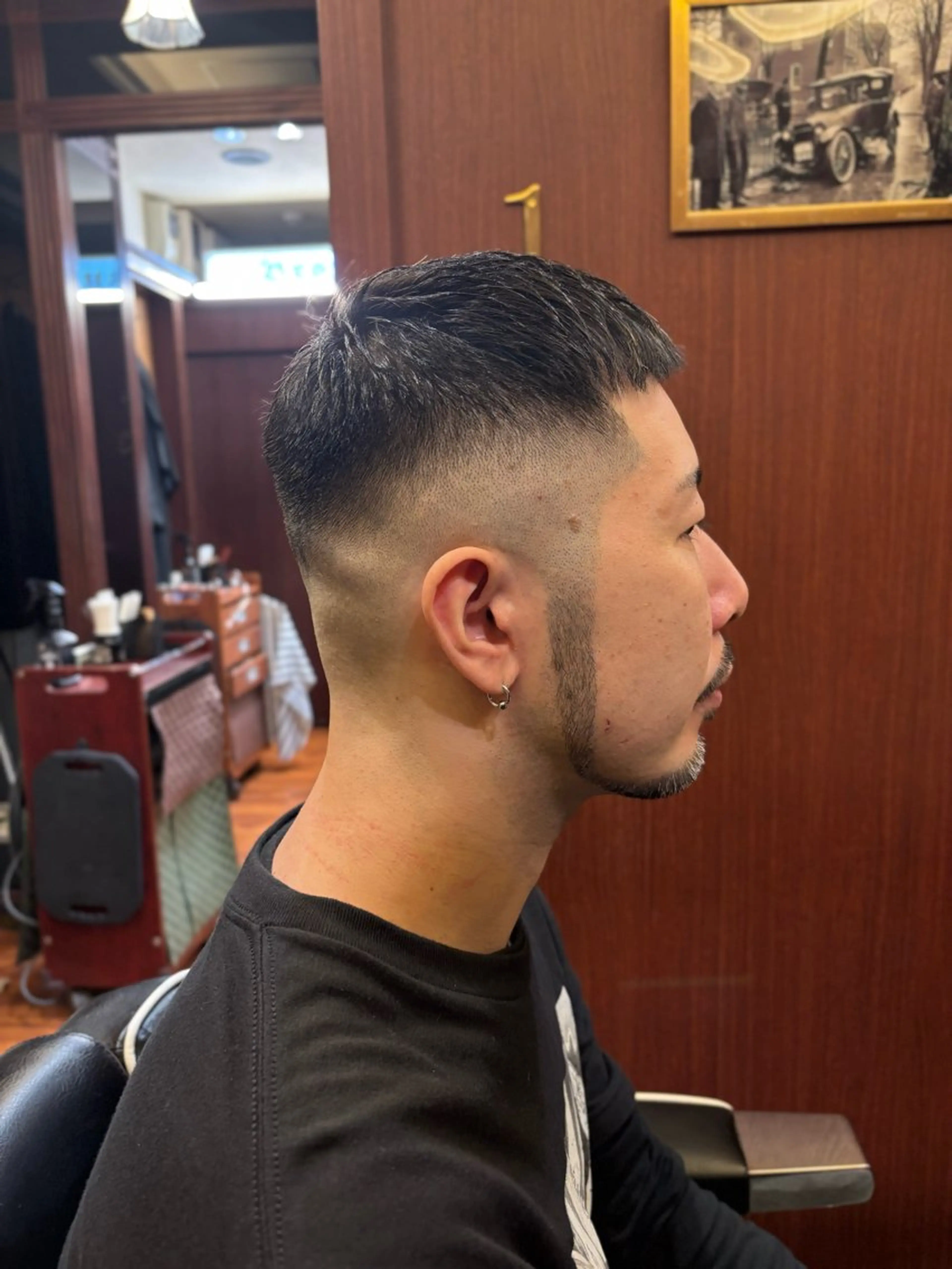 ショート BroTokyo Barbershop 銀座店所属・大河 たいがのヘアスタイル