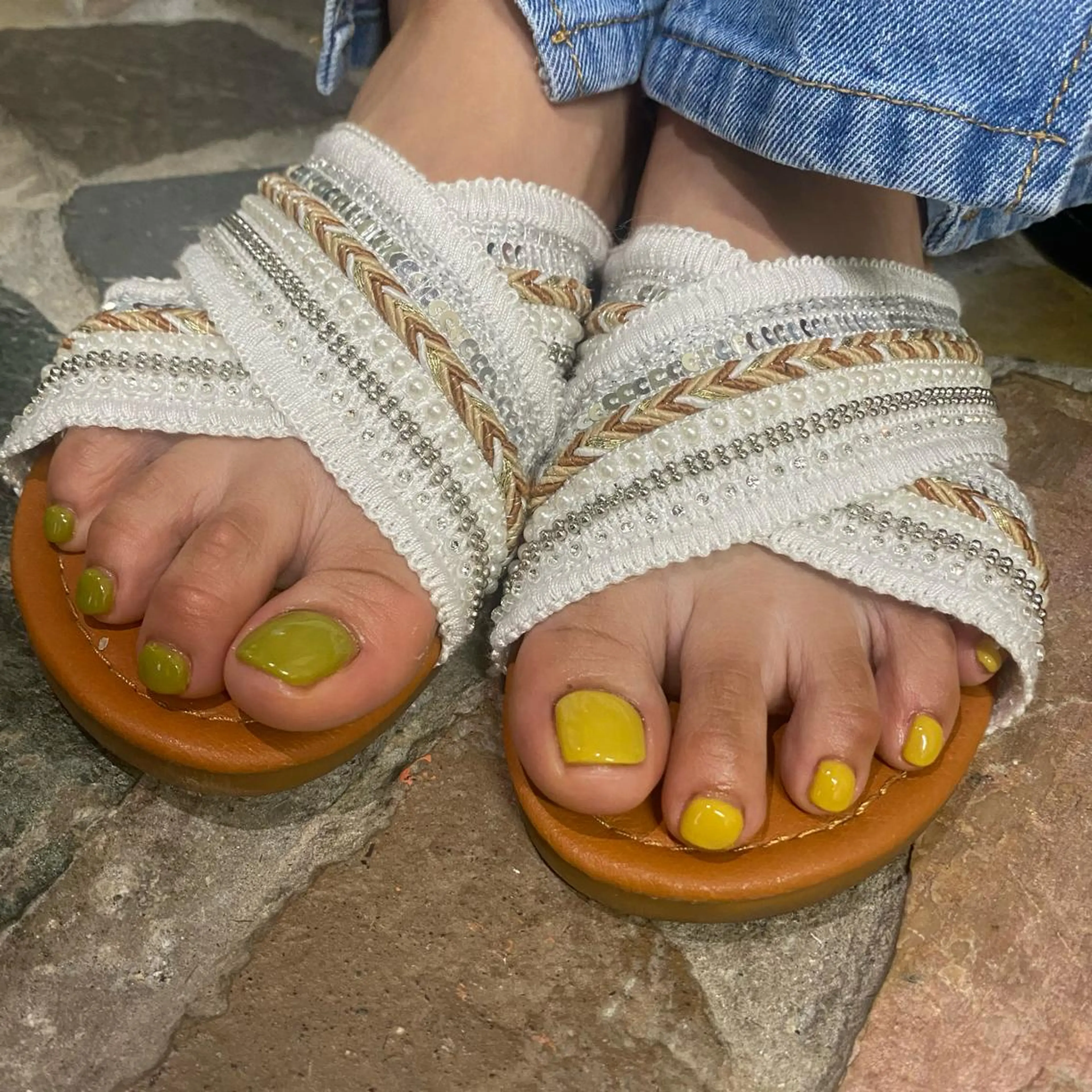 ネイル フットネイル うにゃねいる🌷 Mayaのネイルデザイン