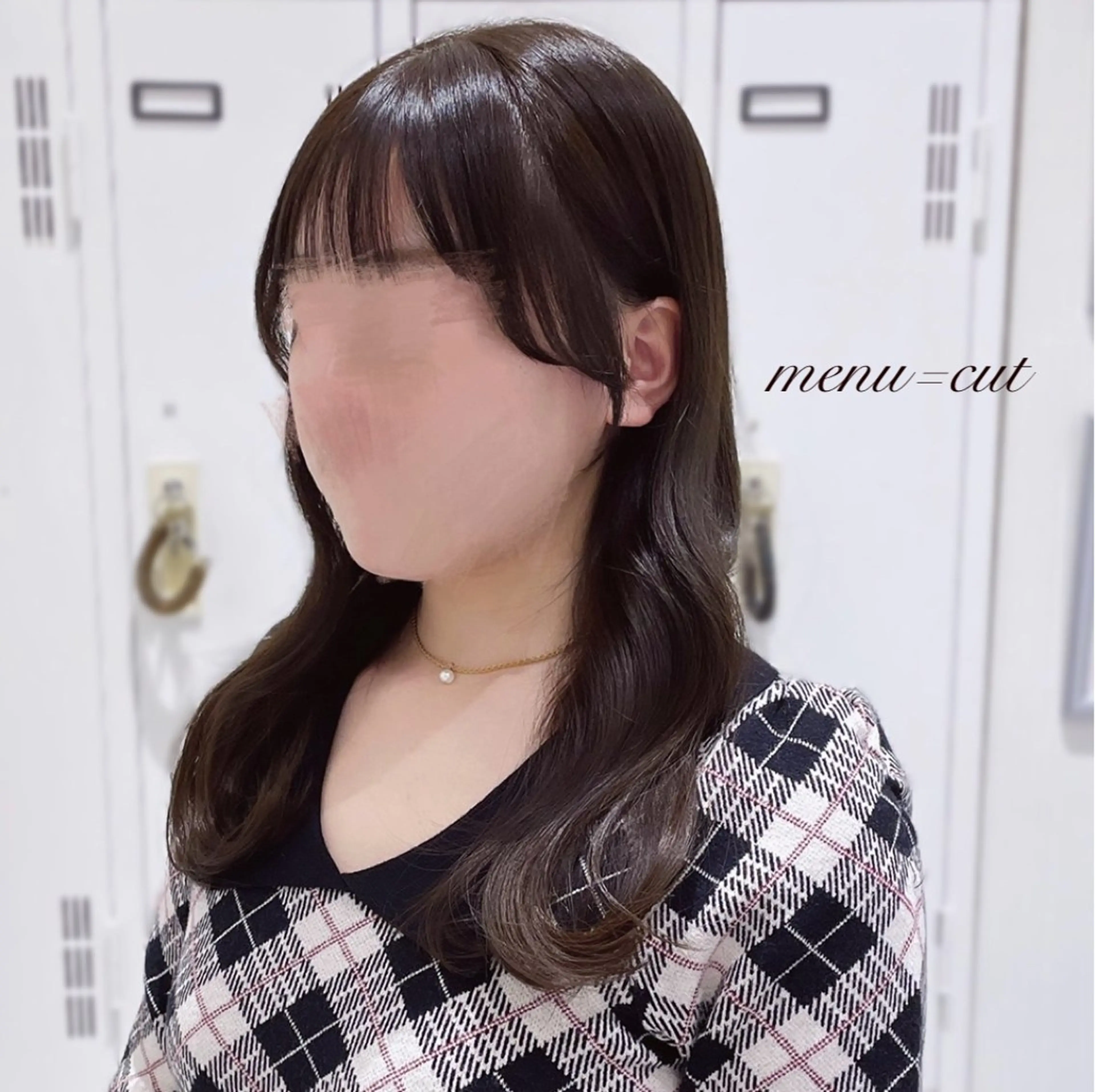 前髪＆顔周りカット🦢♡の写真